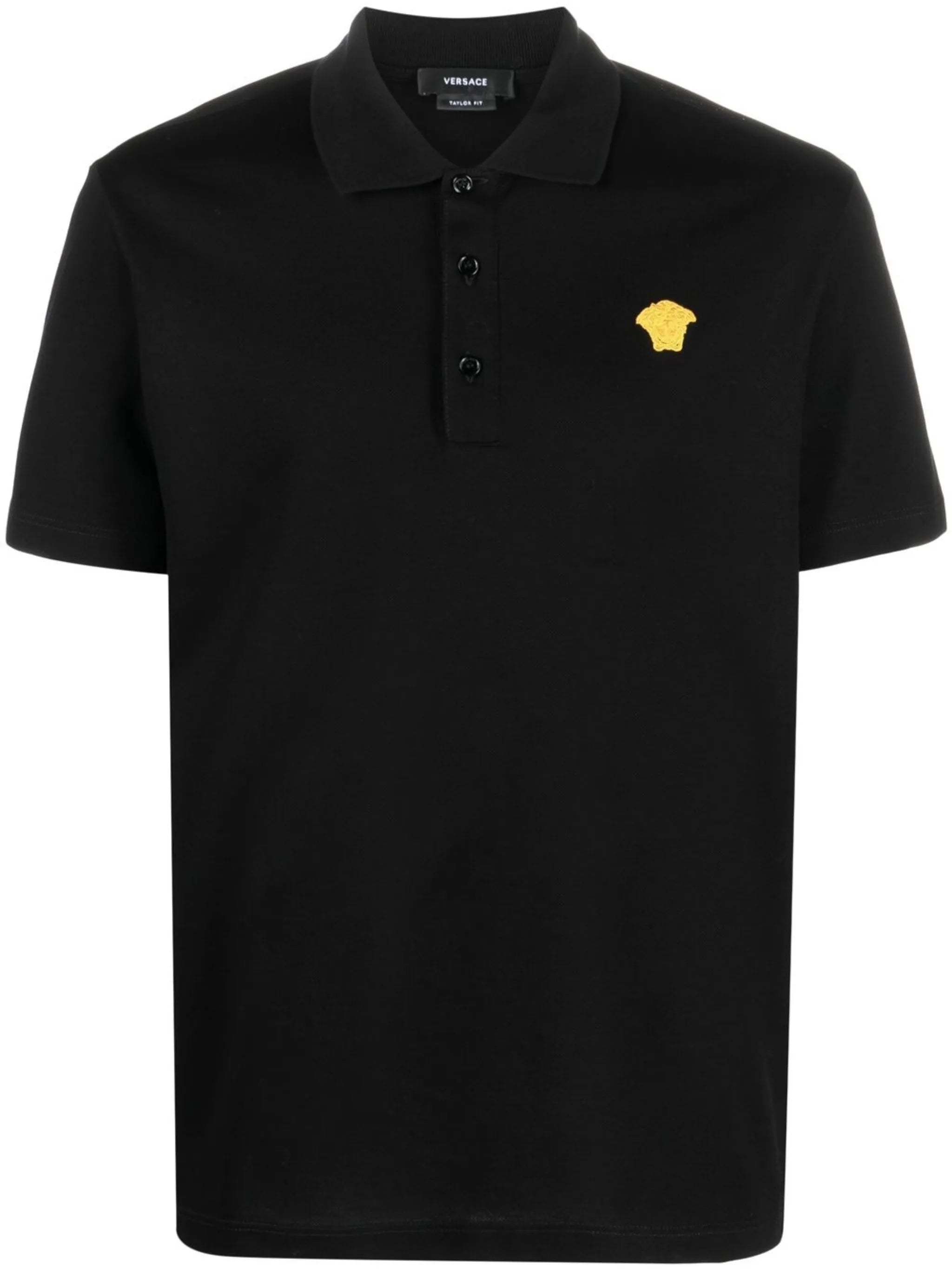 Medusa embroidered polo shirt