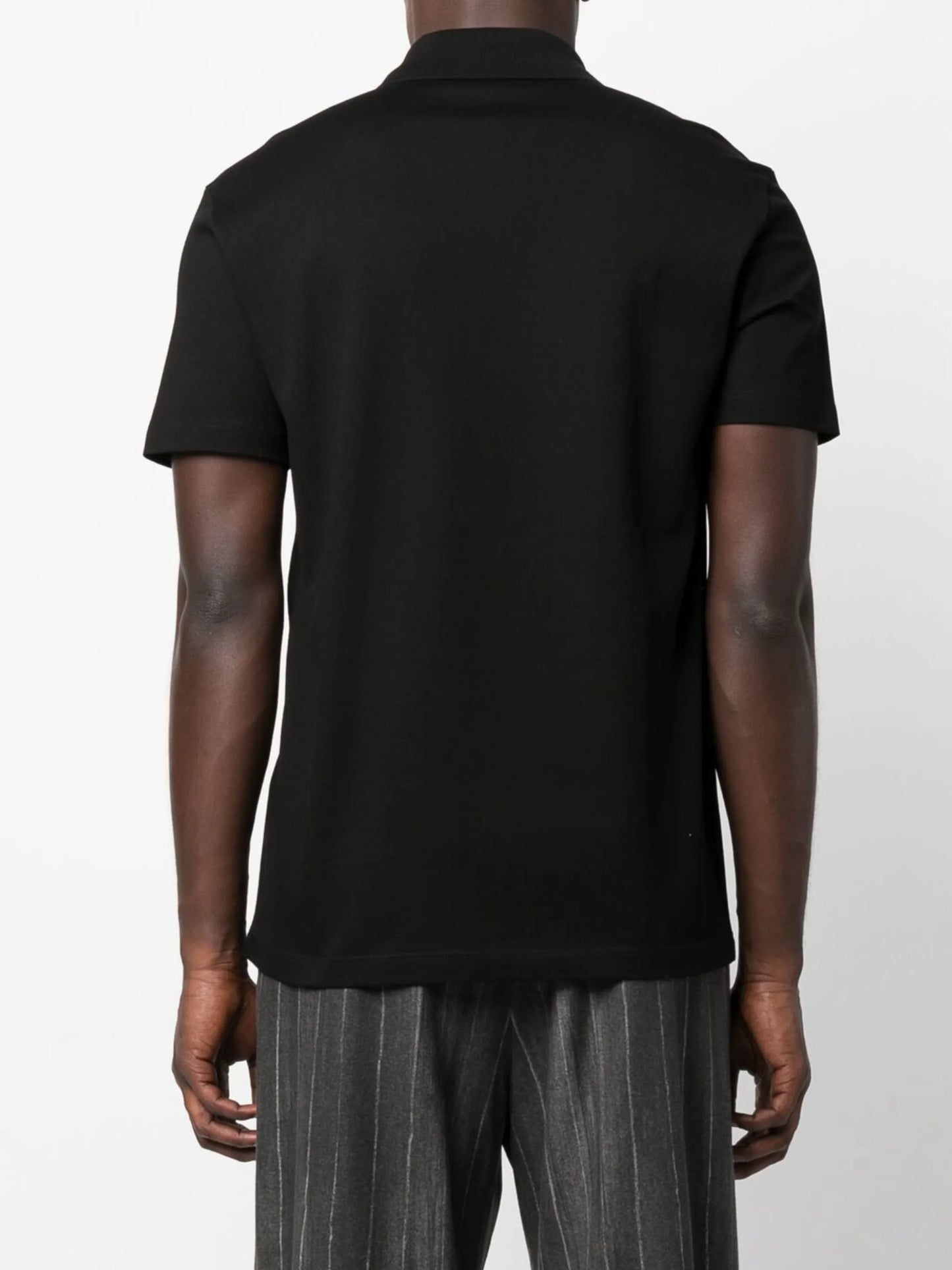 Medusa embroidered polo shirt