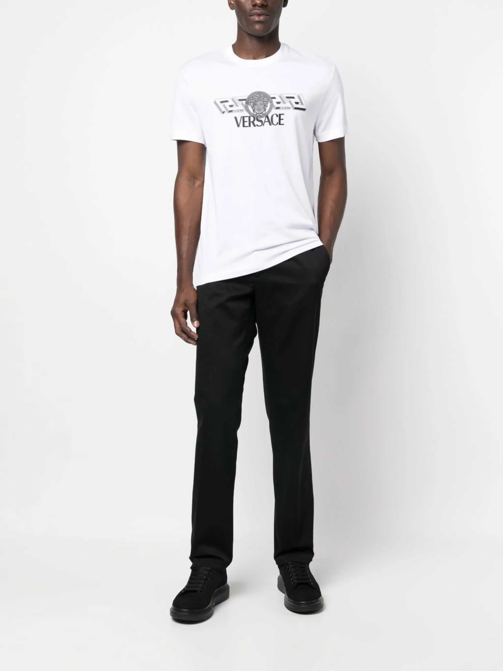 La Greca logo-print T-shirt