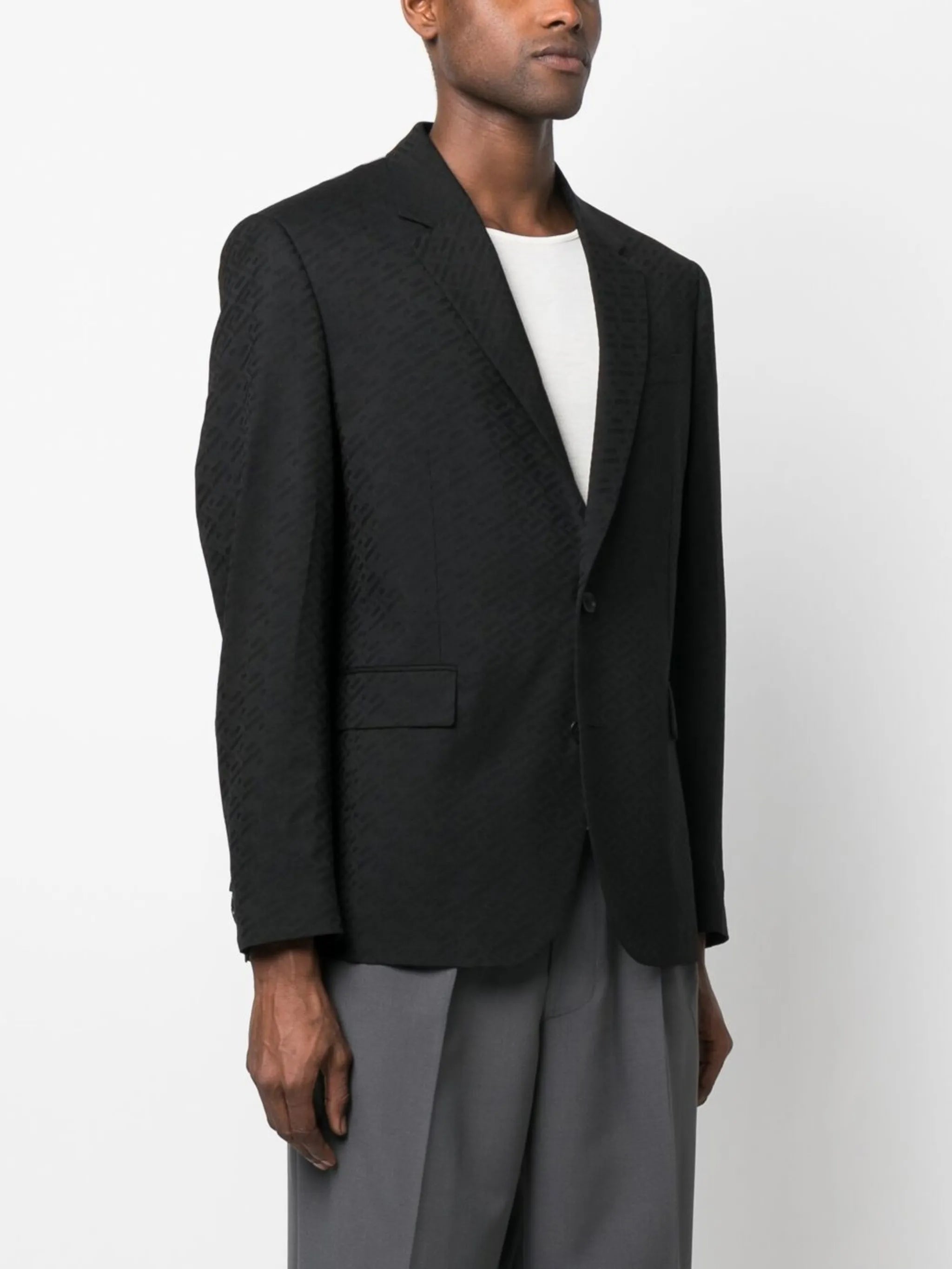La Greca single-breasted blazer
