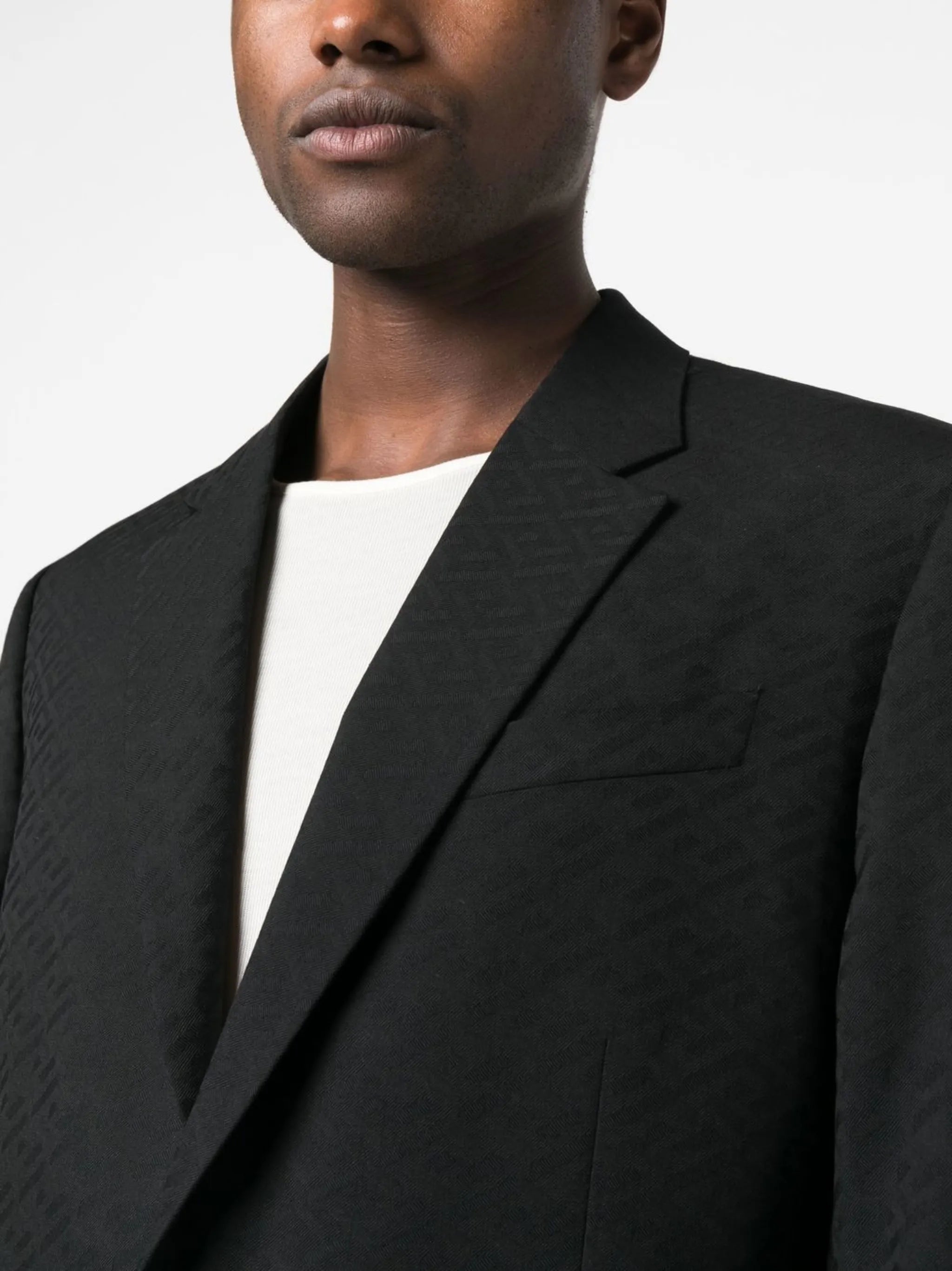 La Greca single-breasted blazer