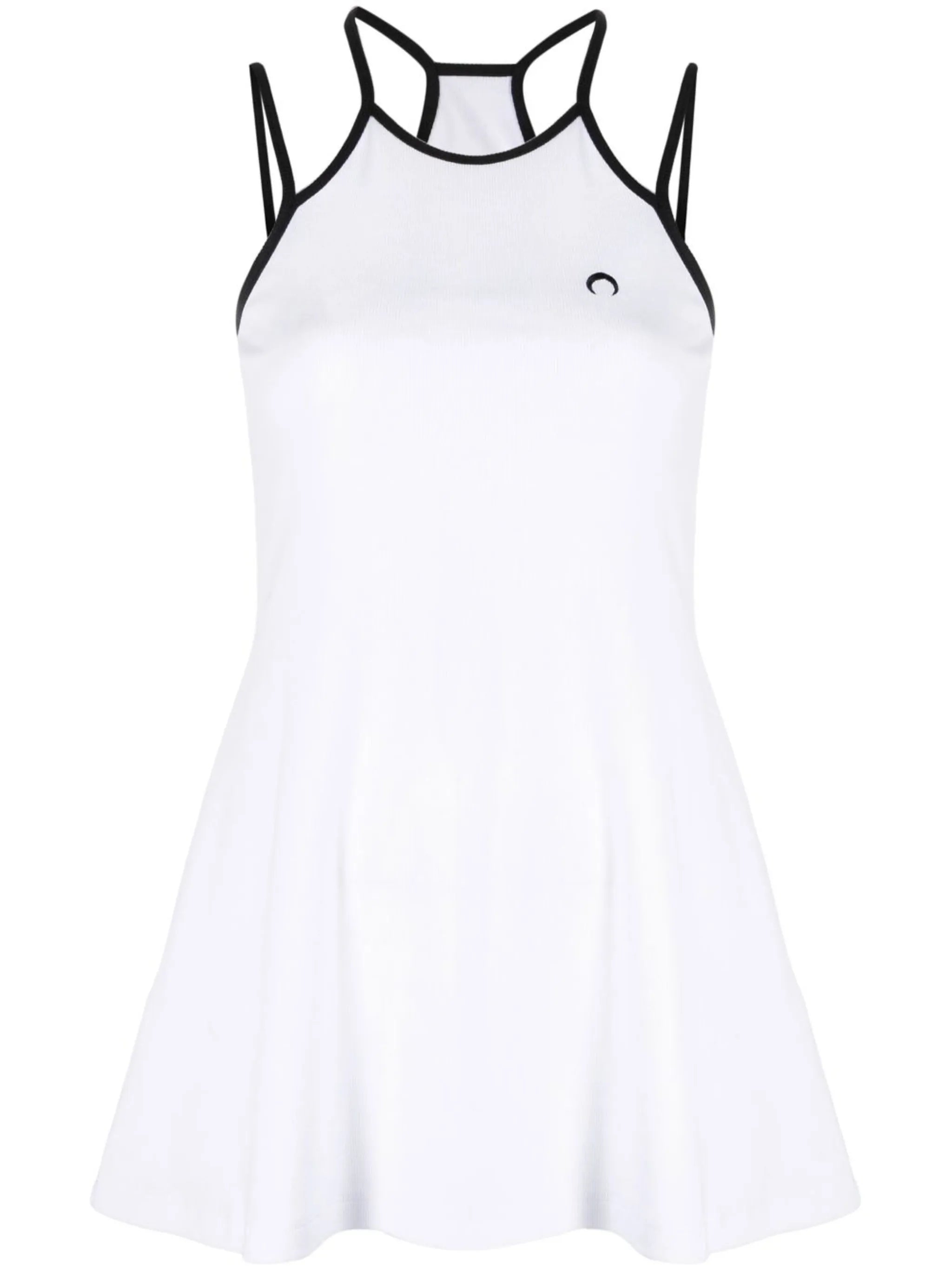 logo-print minidress