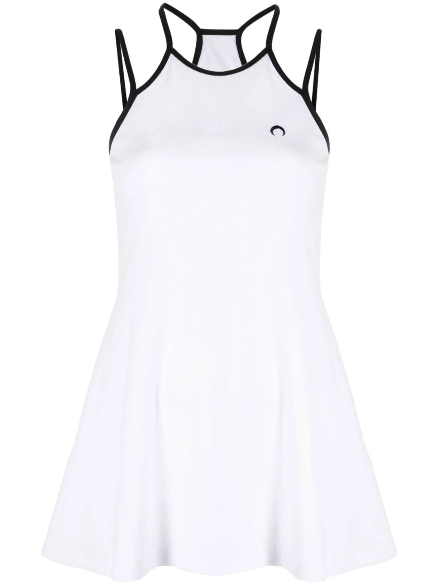 logo-print minidress