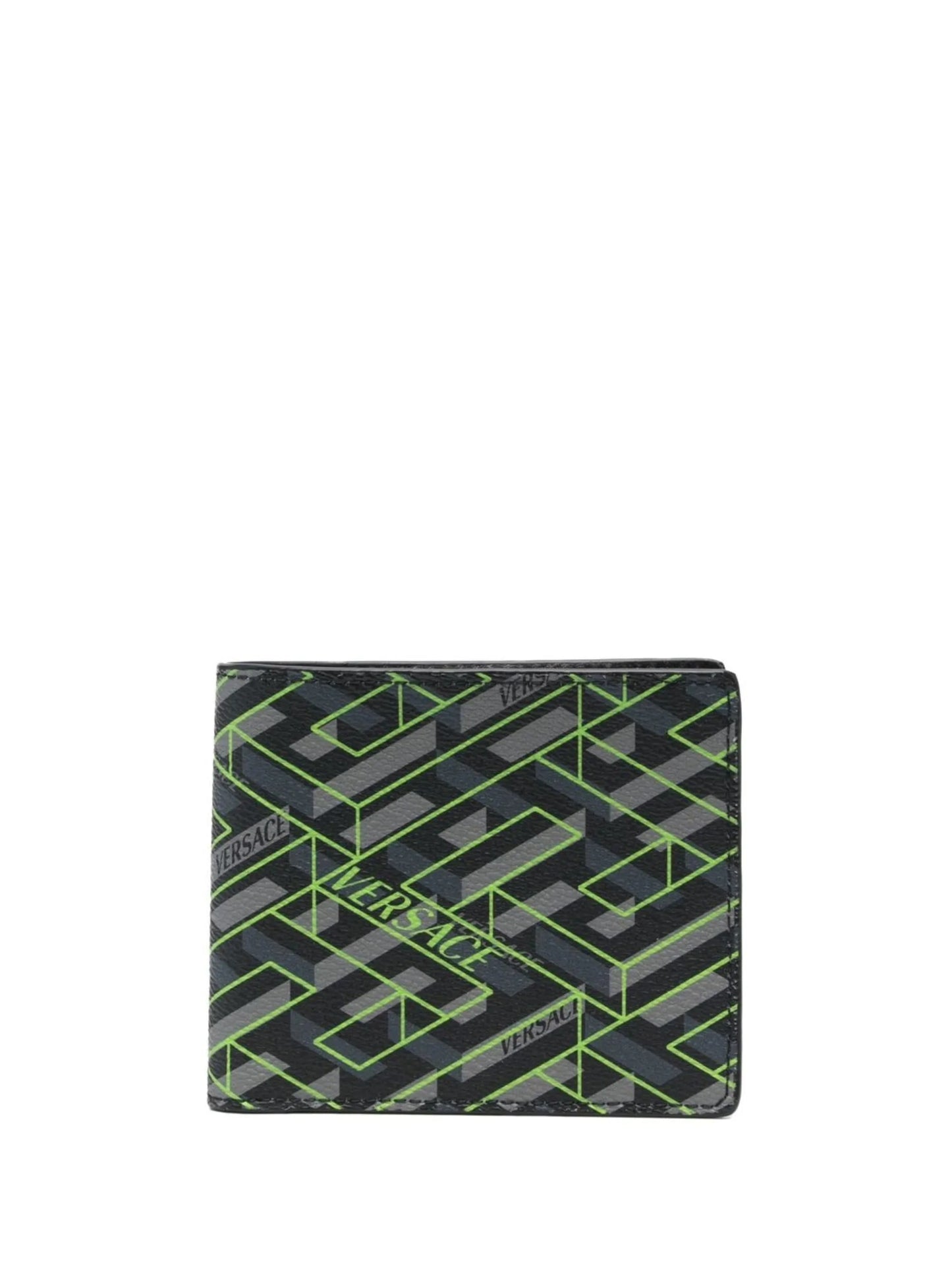 Greca logo-print wallet