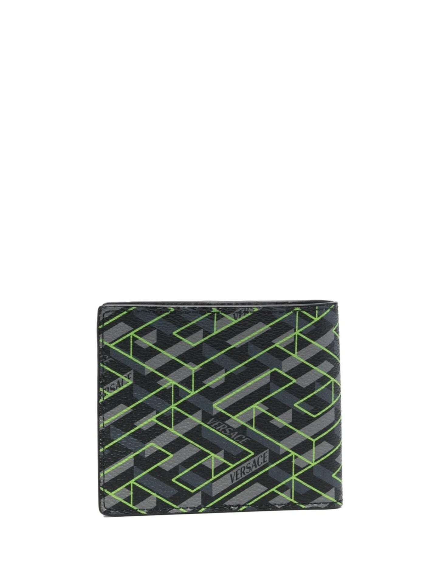 Greca logo-print wallet