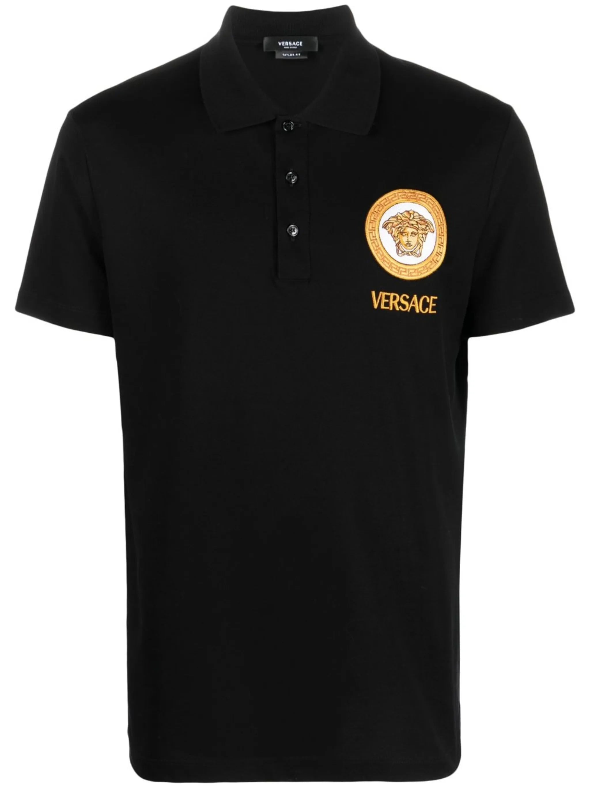Medusa cotton polo shirt