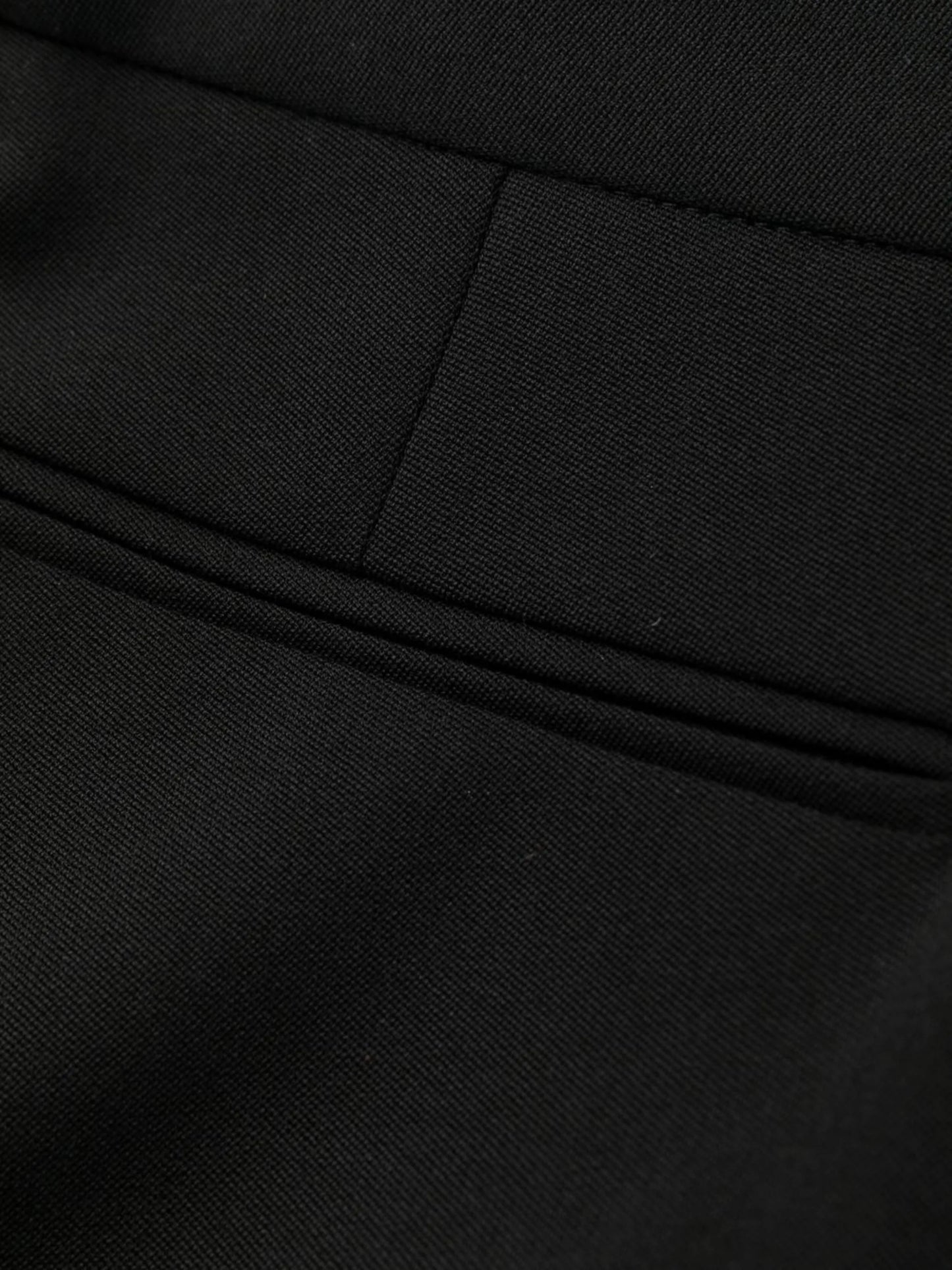 Medusa-plaque flared trousers