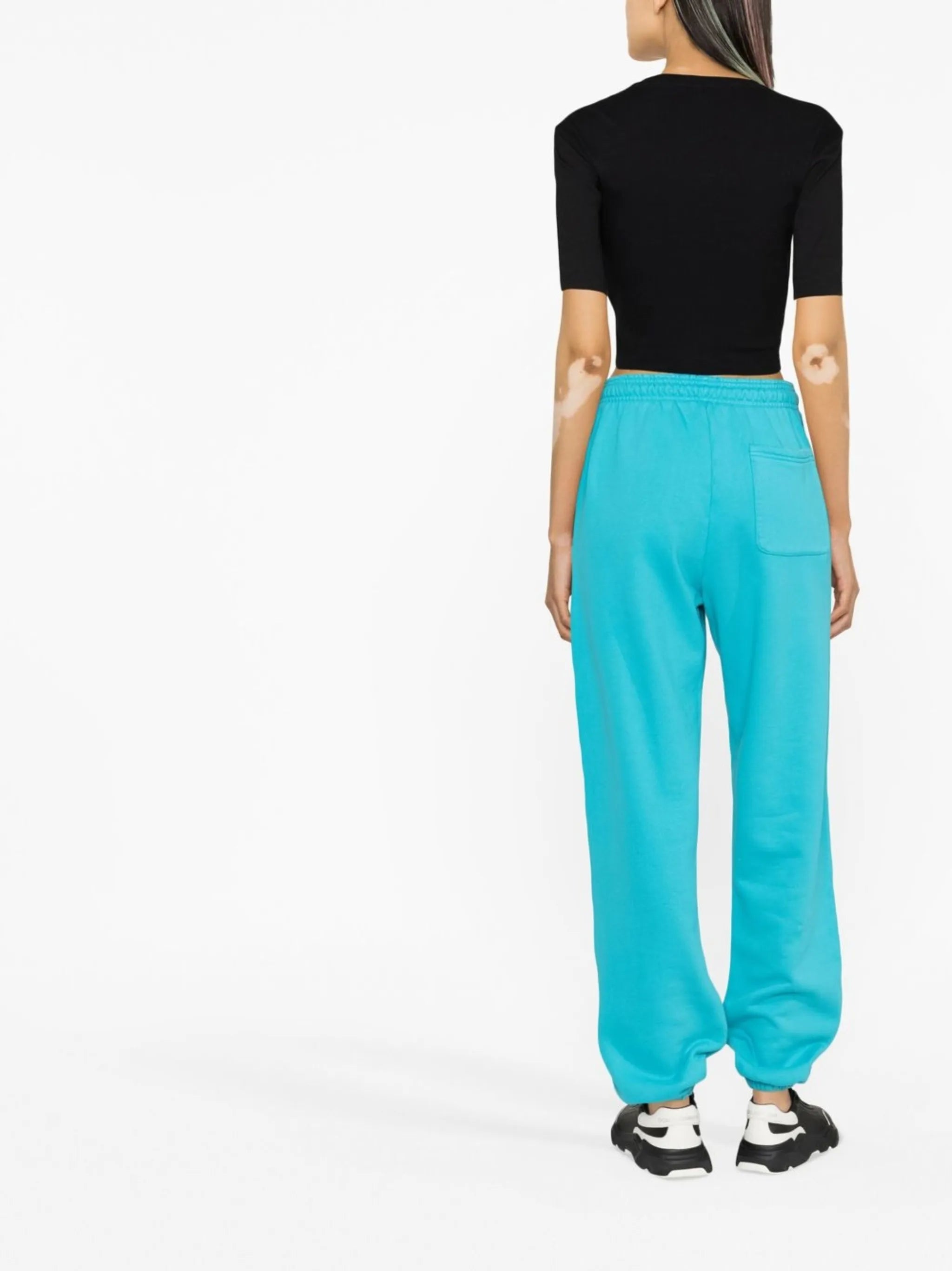 logo-print track pants
