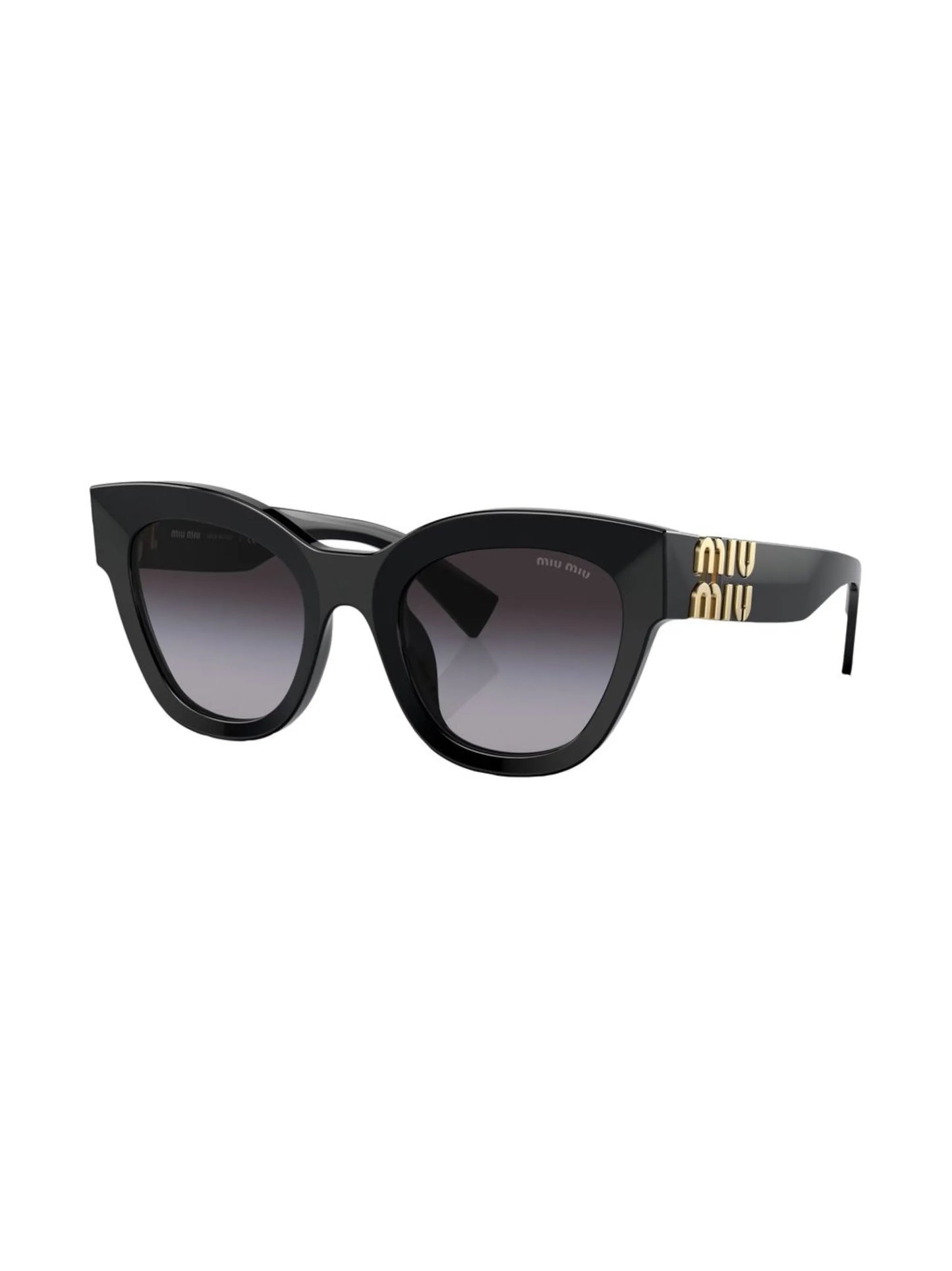 cat-eye gradient-lens sunglasses