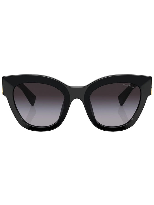 cat-eye gradient-lens sunglasses