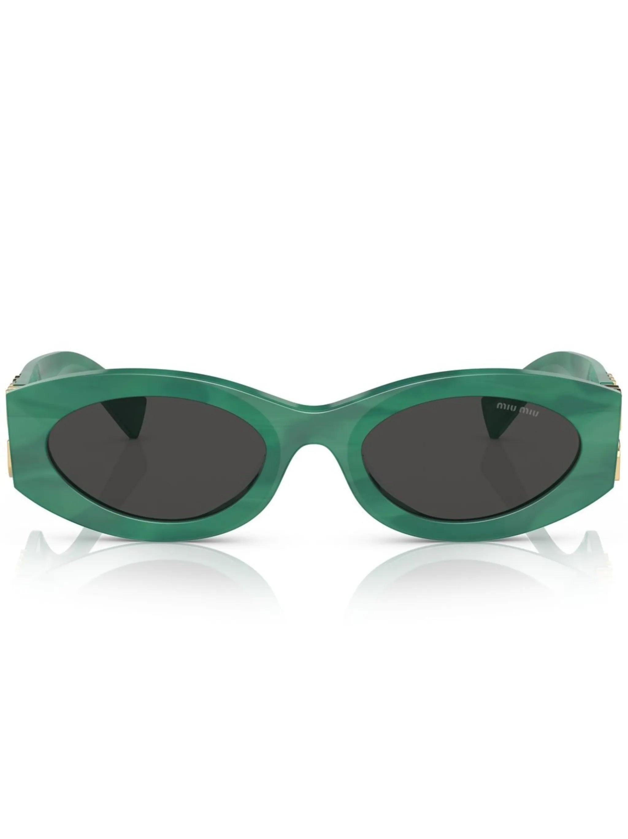 Glimpse oval-frame sunglasses
