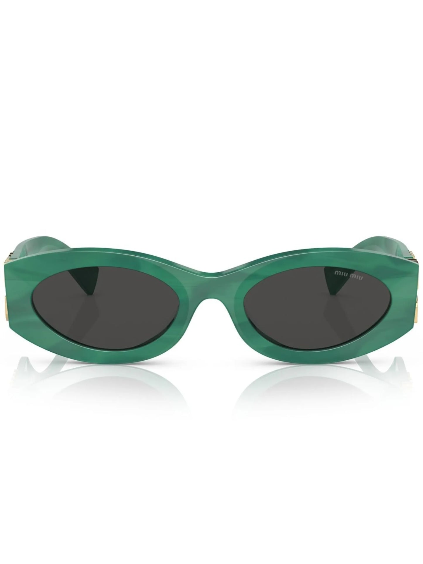Glimpse oval-frame sunglasses