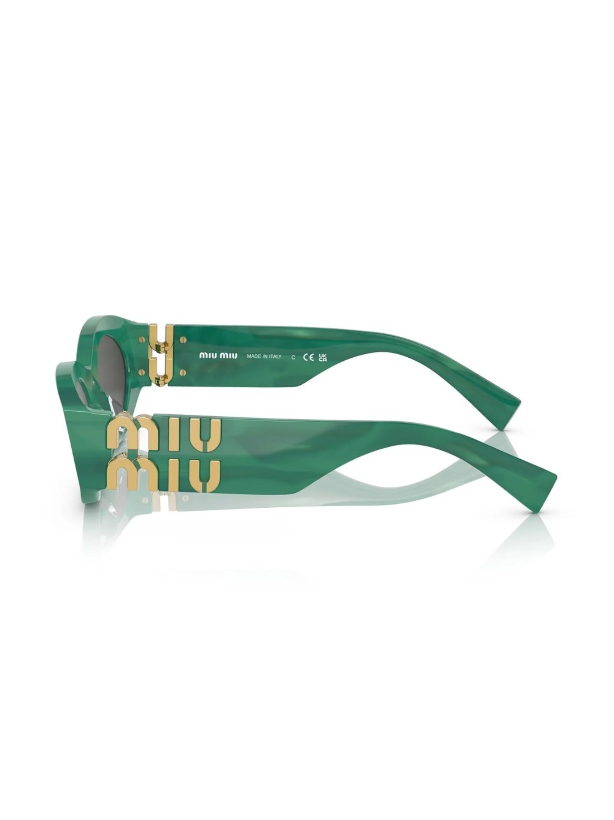 Glimpse oval-frame sunglasses