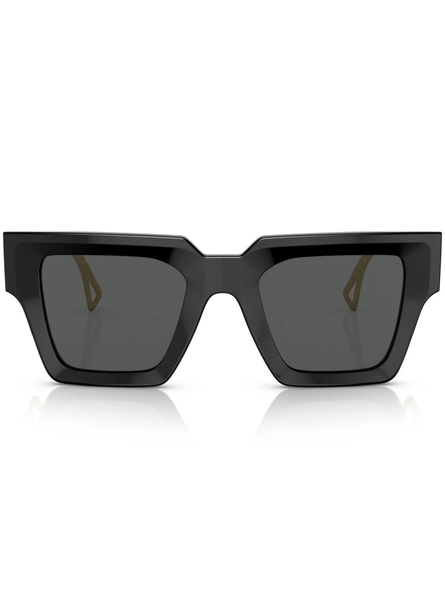 logo-embossed square-frame sunglasses