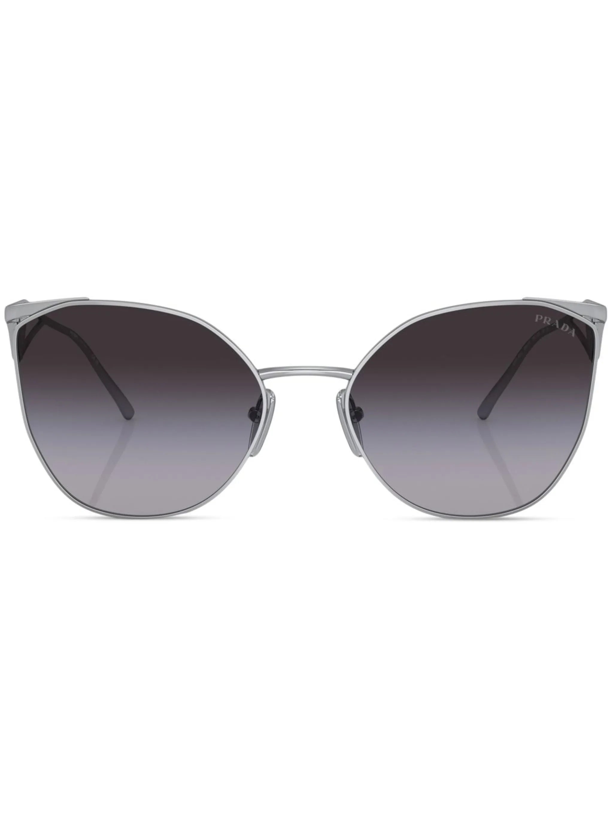logo cat-eye frame sunglasses