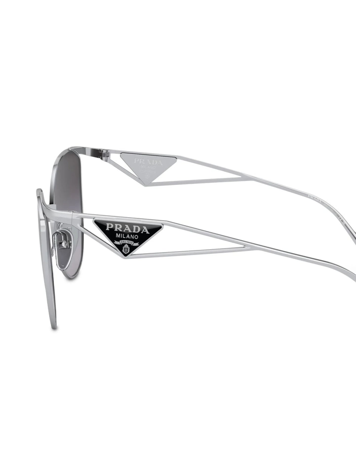 logo cat-eye frame sunglasses
