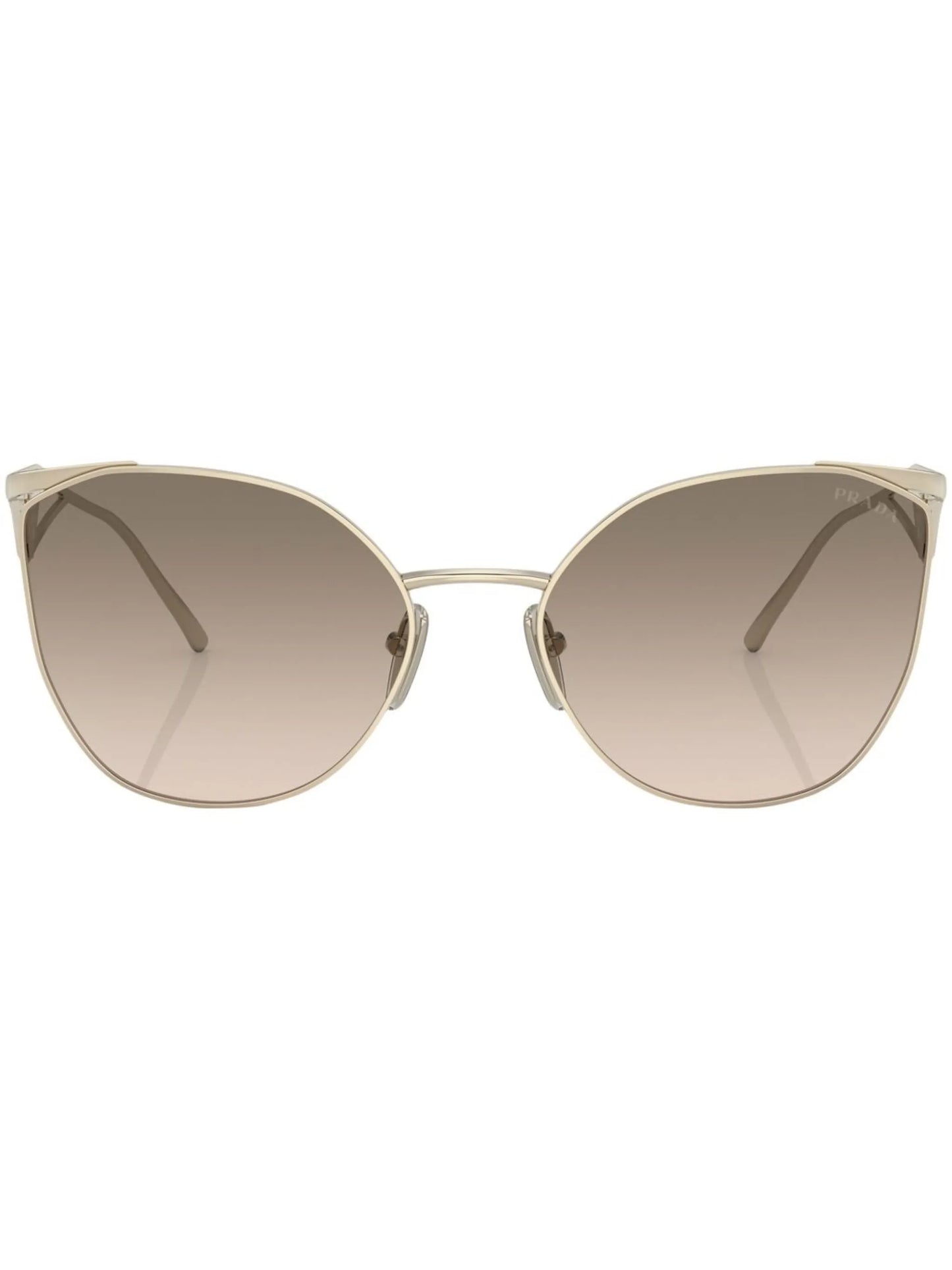 logo cat-eye frame sunglasses