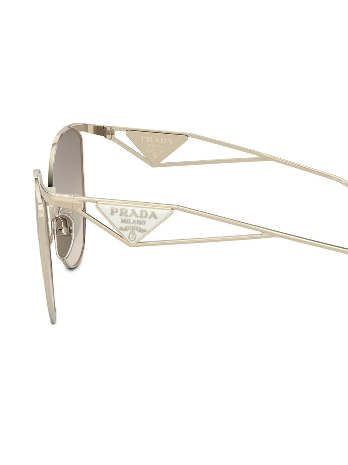 logo cat-eye frame sunglasses