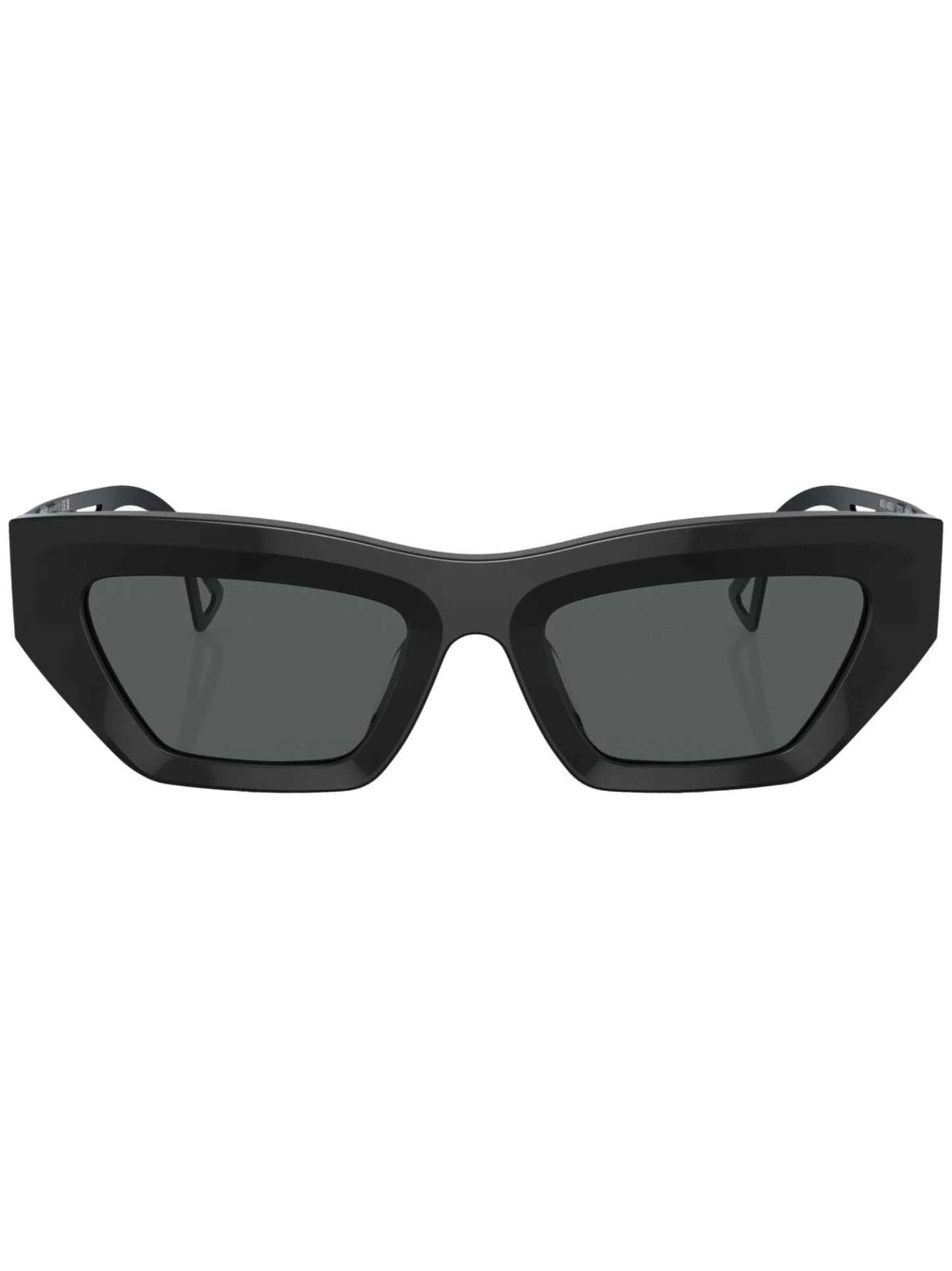 logo-embossed rectangle-frame sunglasses