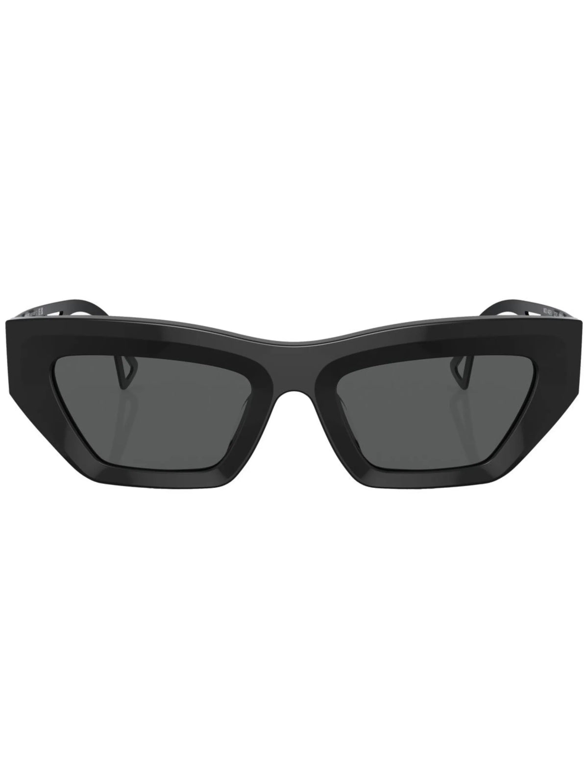 logo-embossed rectangle-frame sunglasses