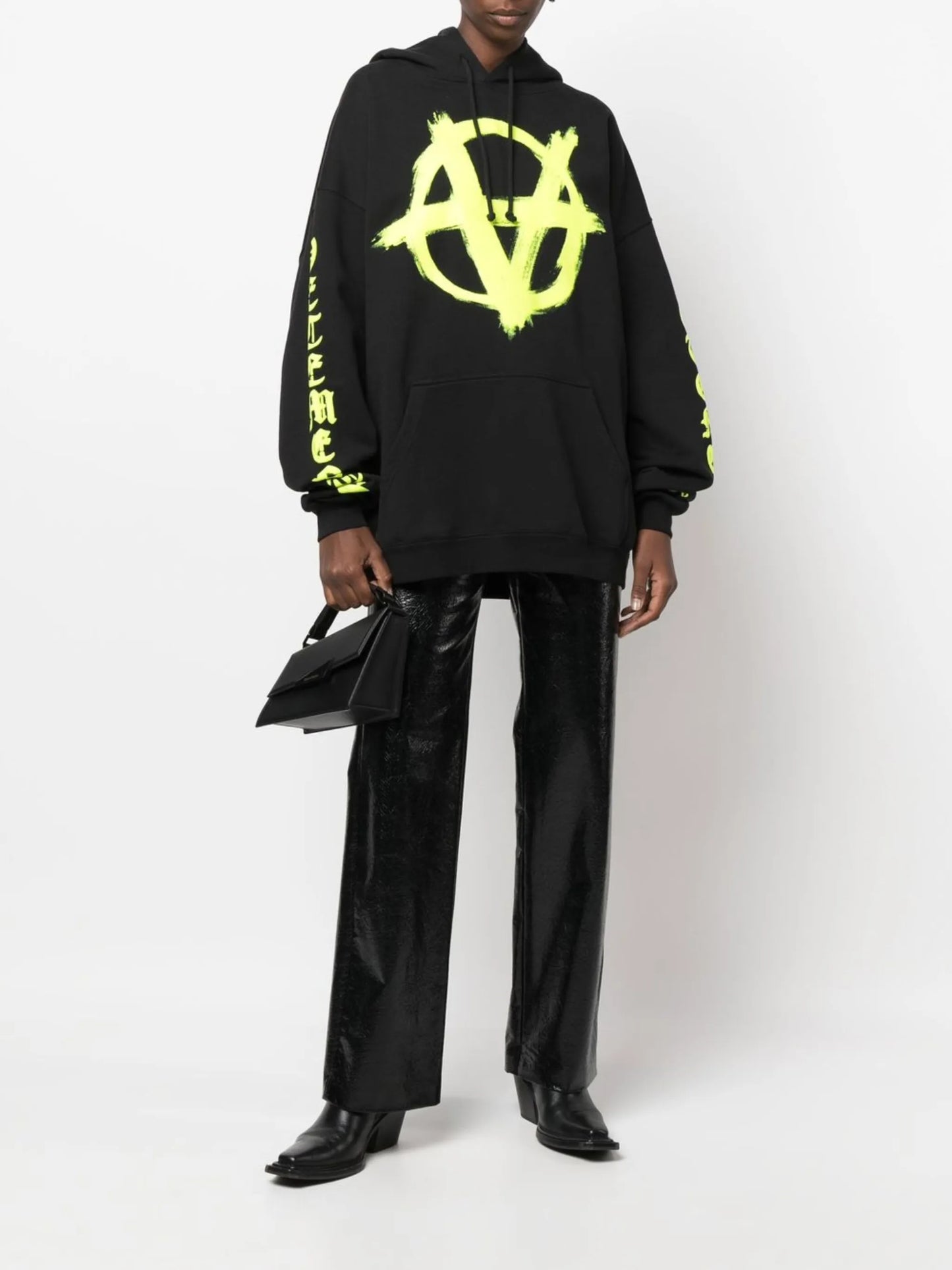 logo-print pullover hoodie