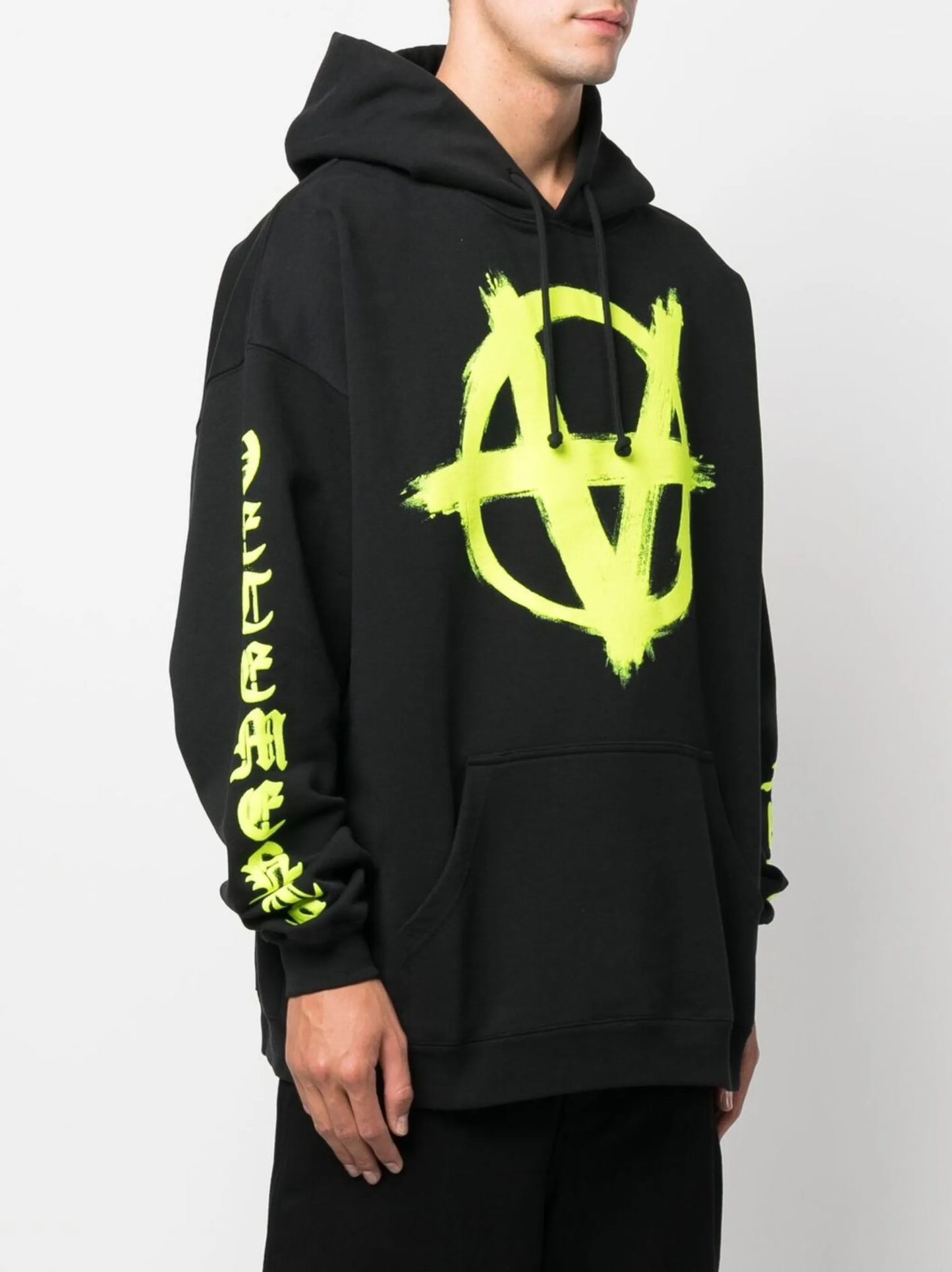 logo-print pullover hoodie