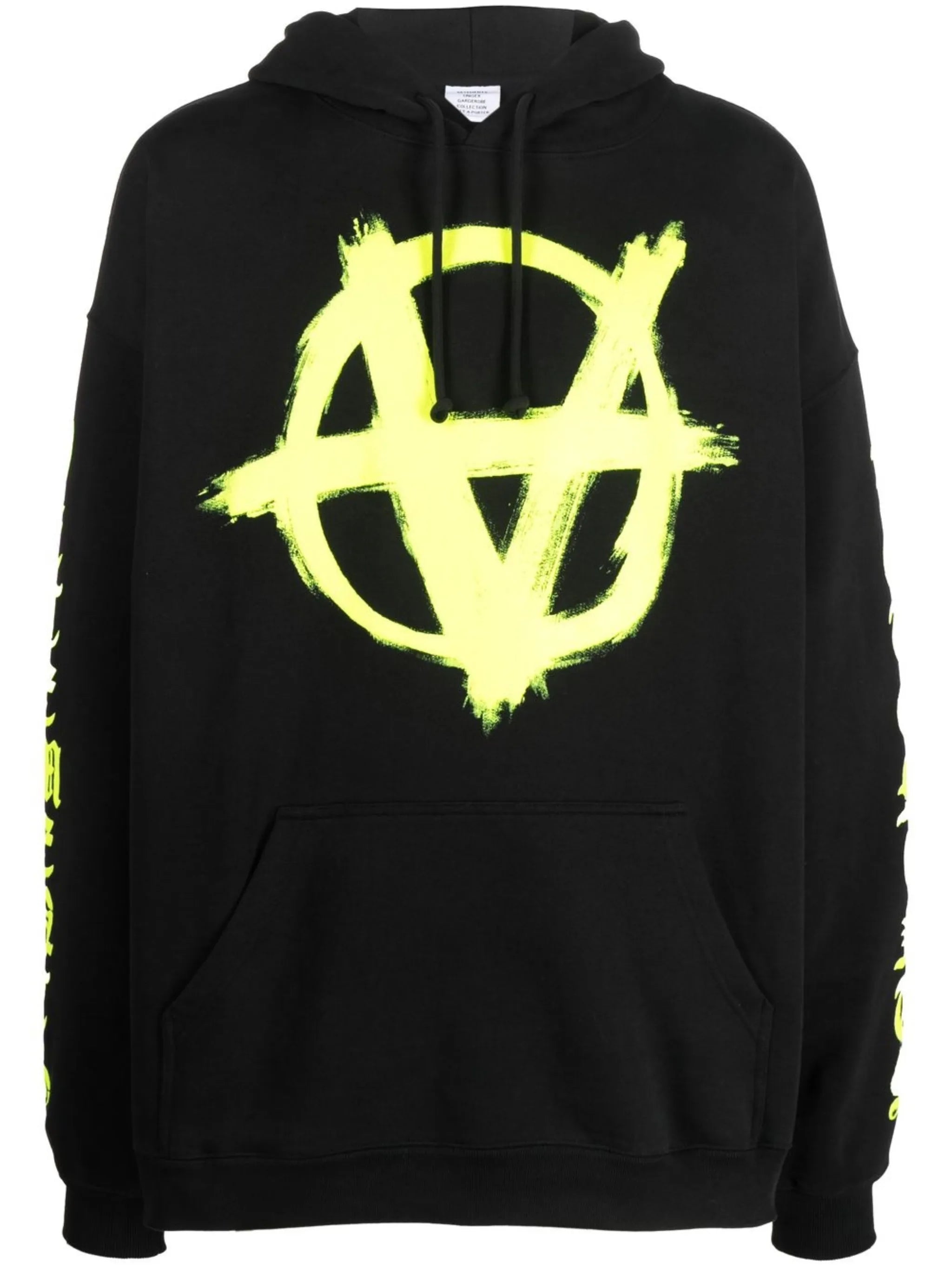 logo-print pullover hoodie
