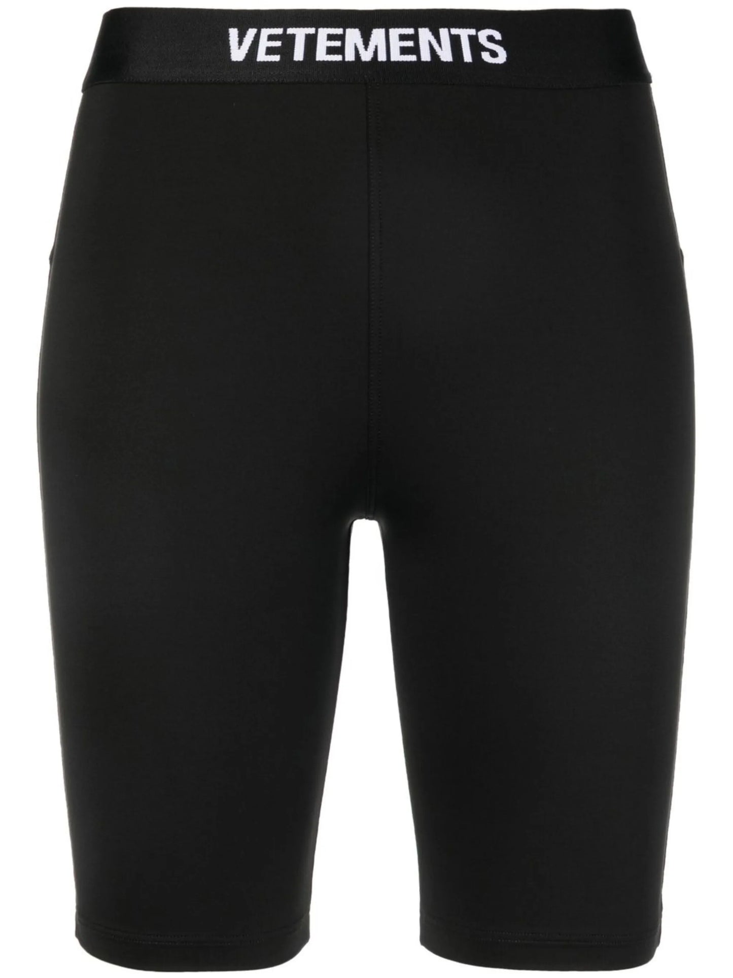 logo-waistband cycling shorts
