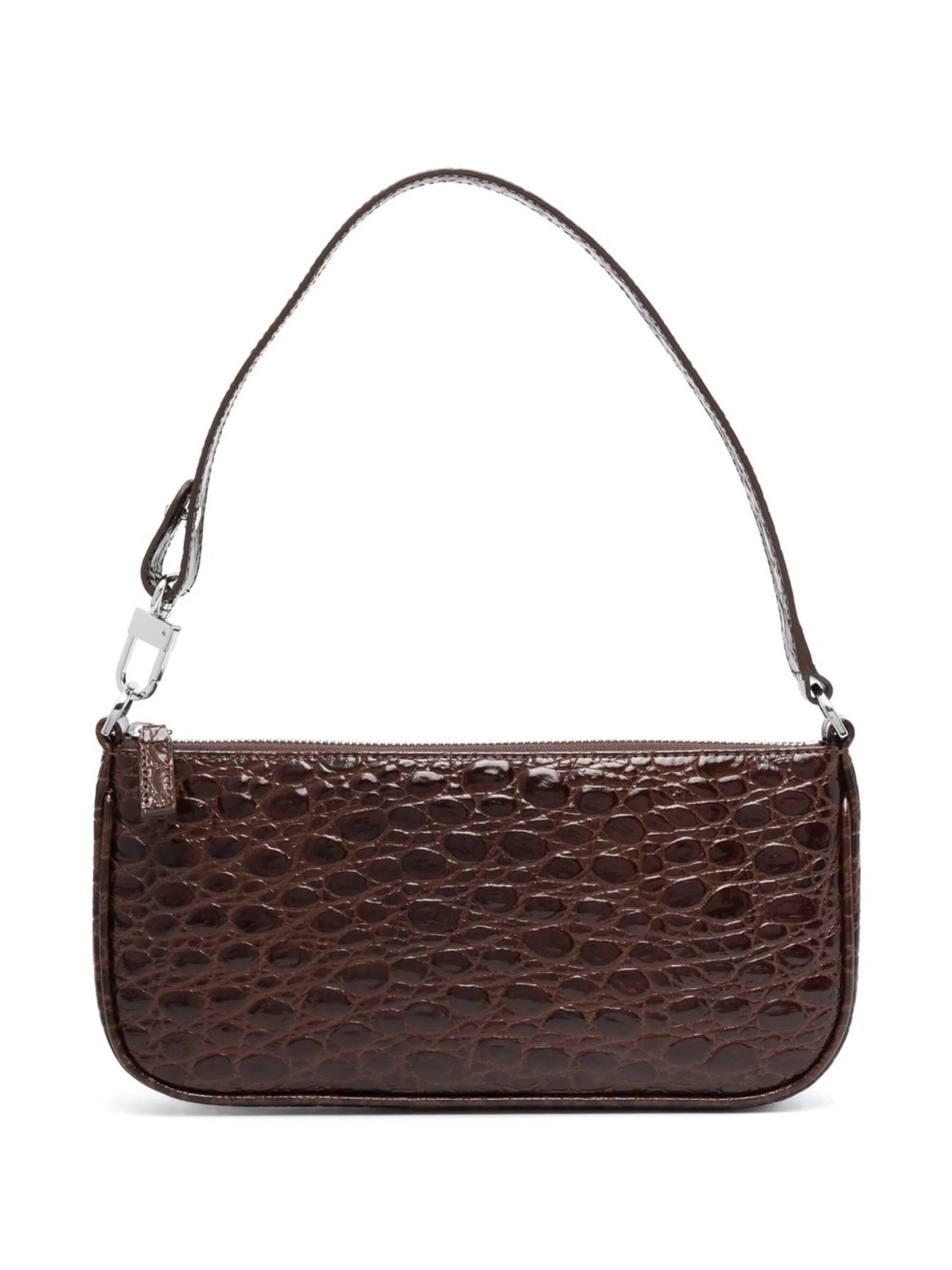 crocodile-effect bag