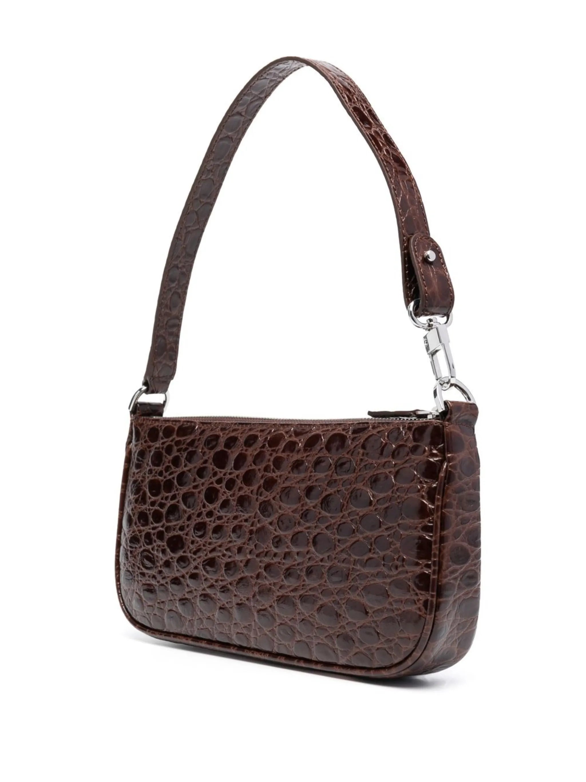 crocodile-effect bag