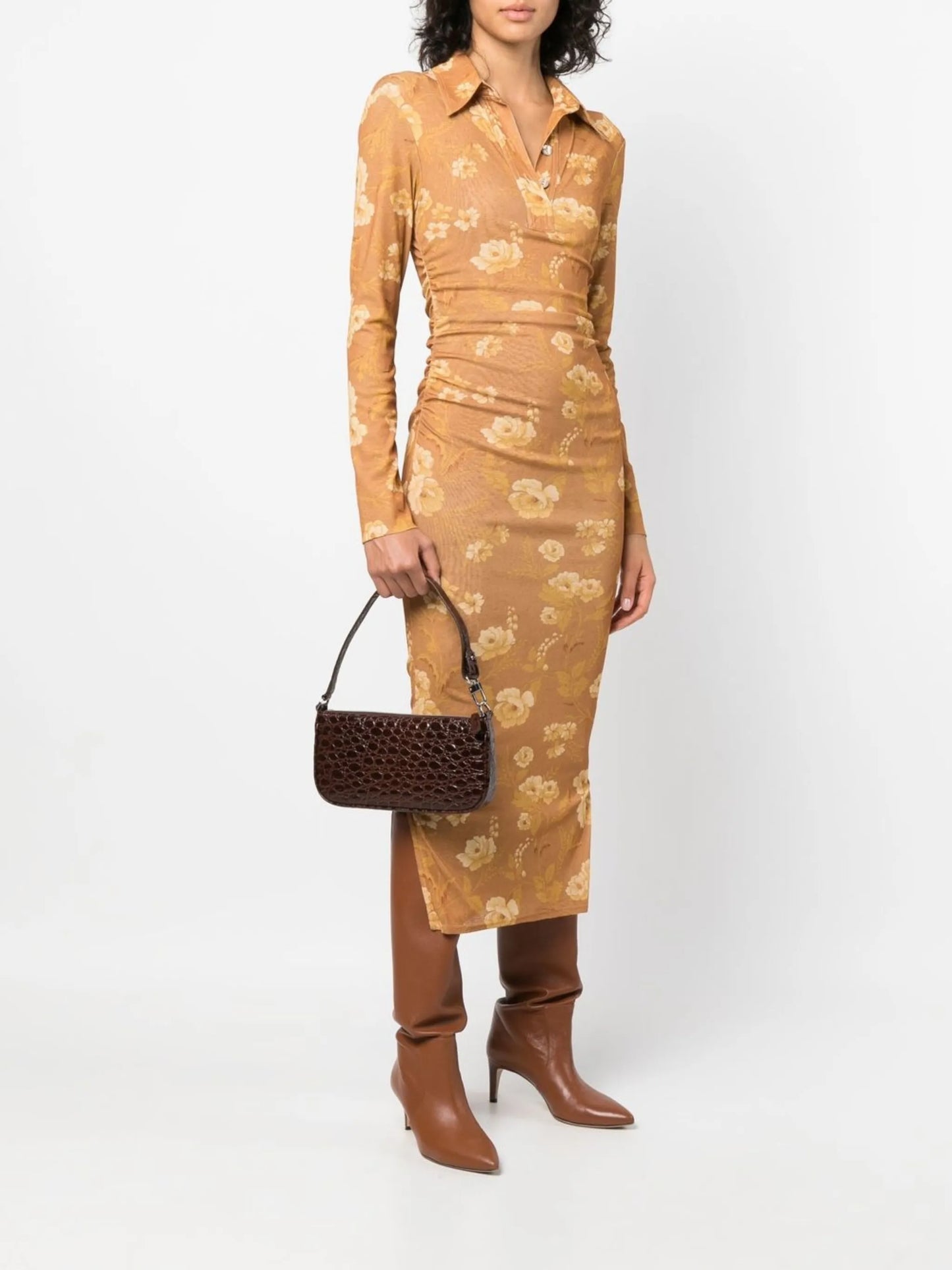 crocodile-effect bag