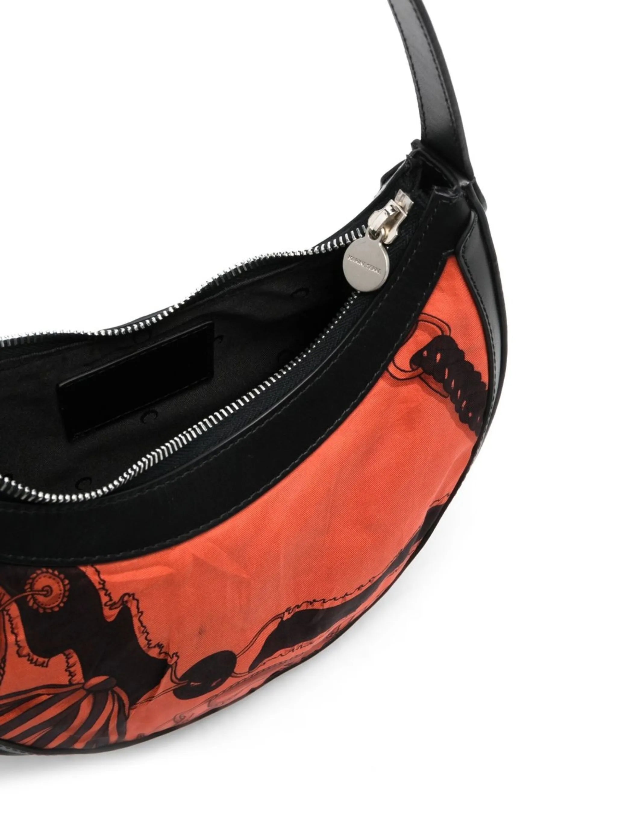 graphic-print eclipse shoulder bag