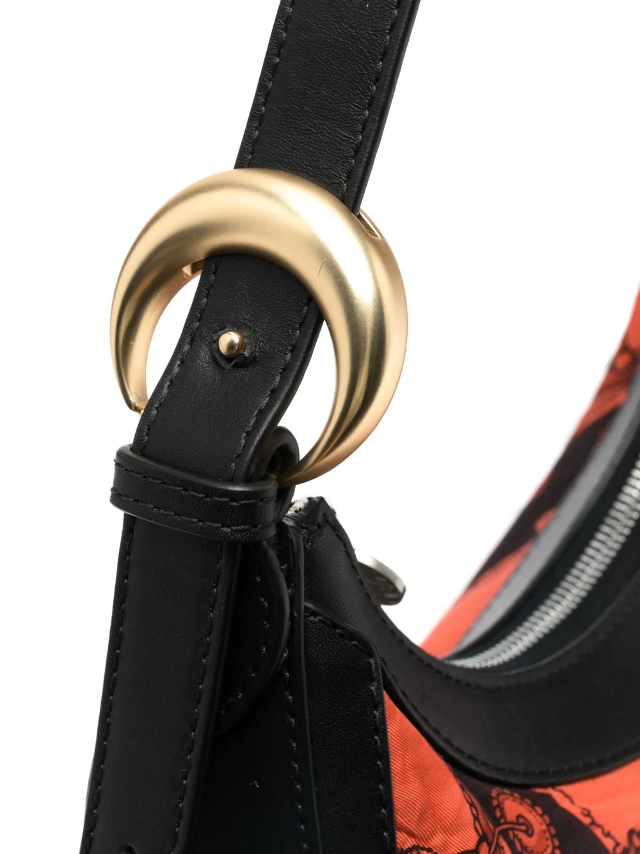 graphic-print eclipse shoulder bag