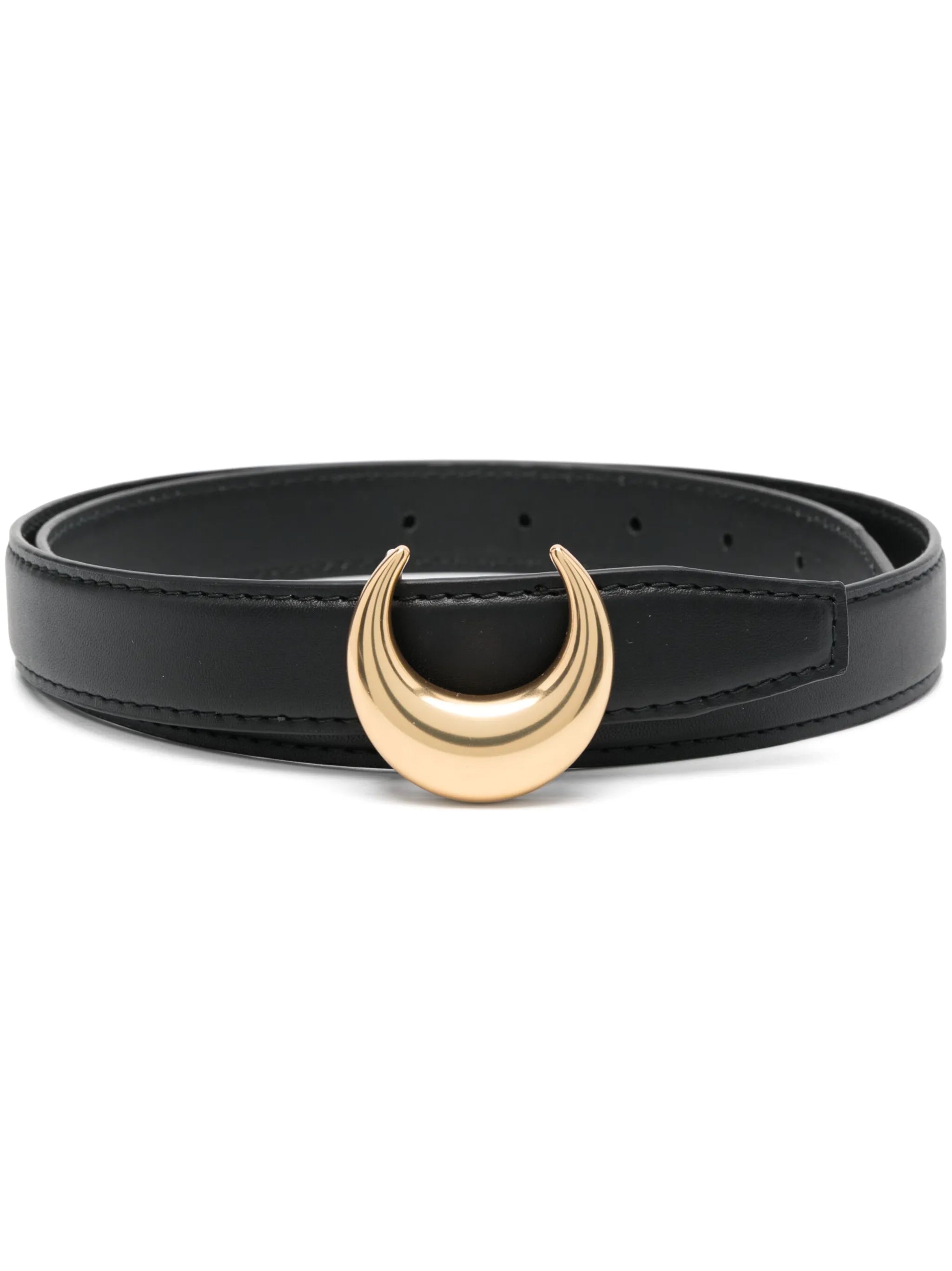 Moon buckle belt