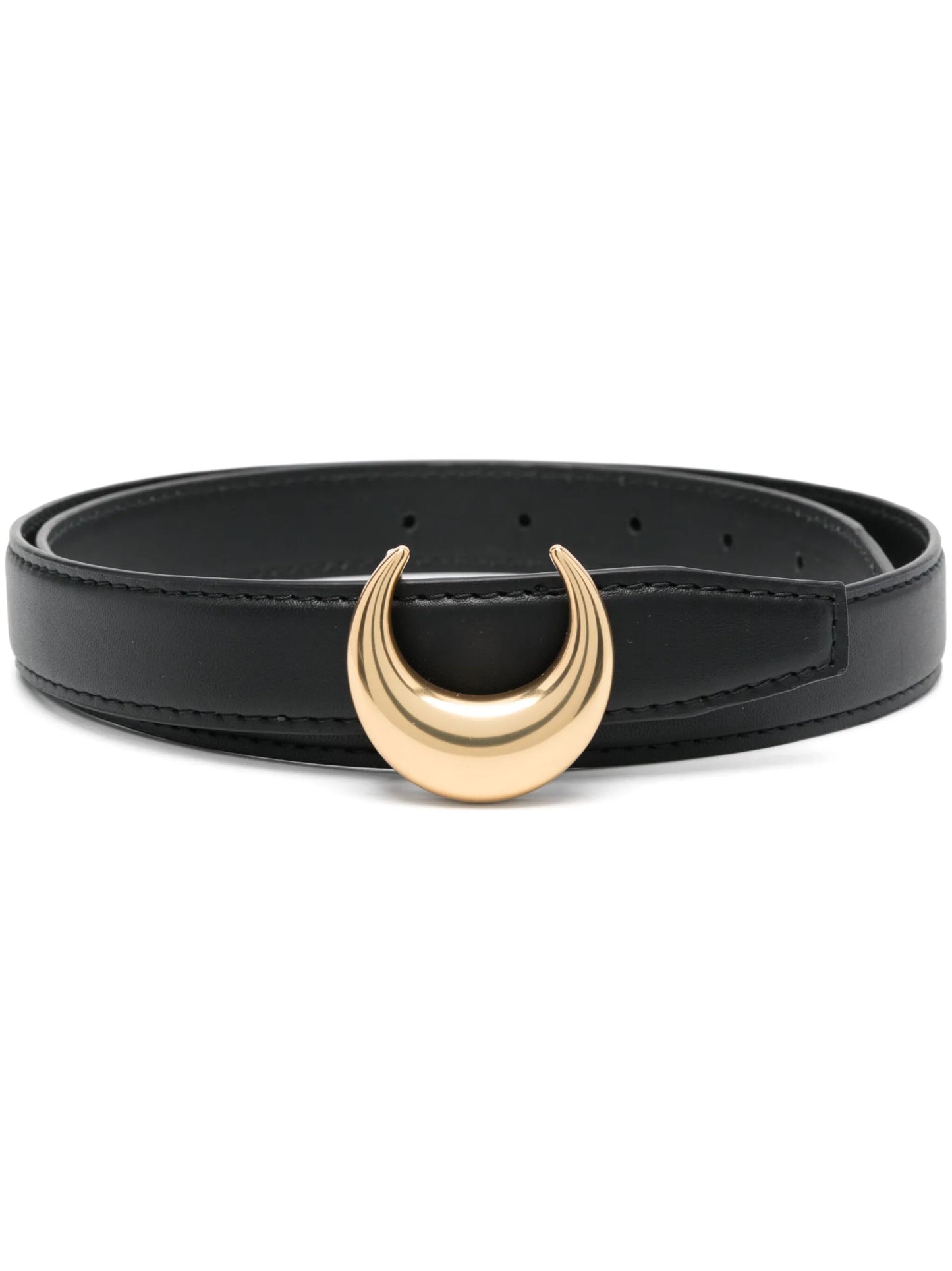 Moon buckle belt