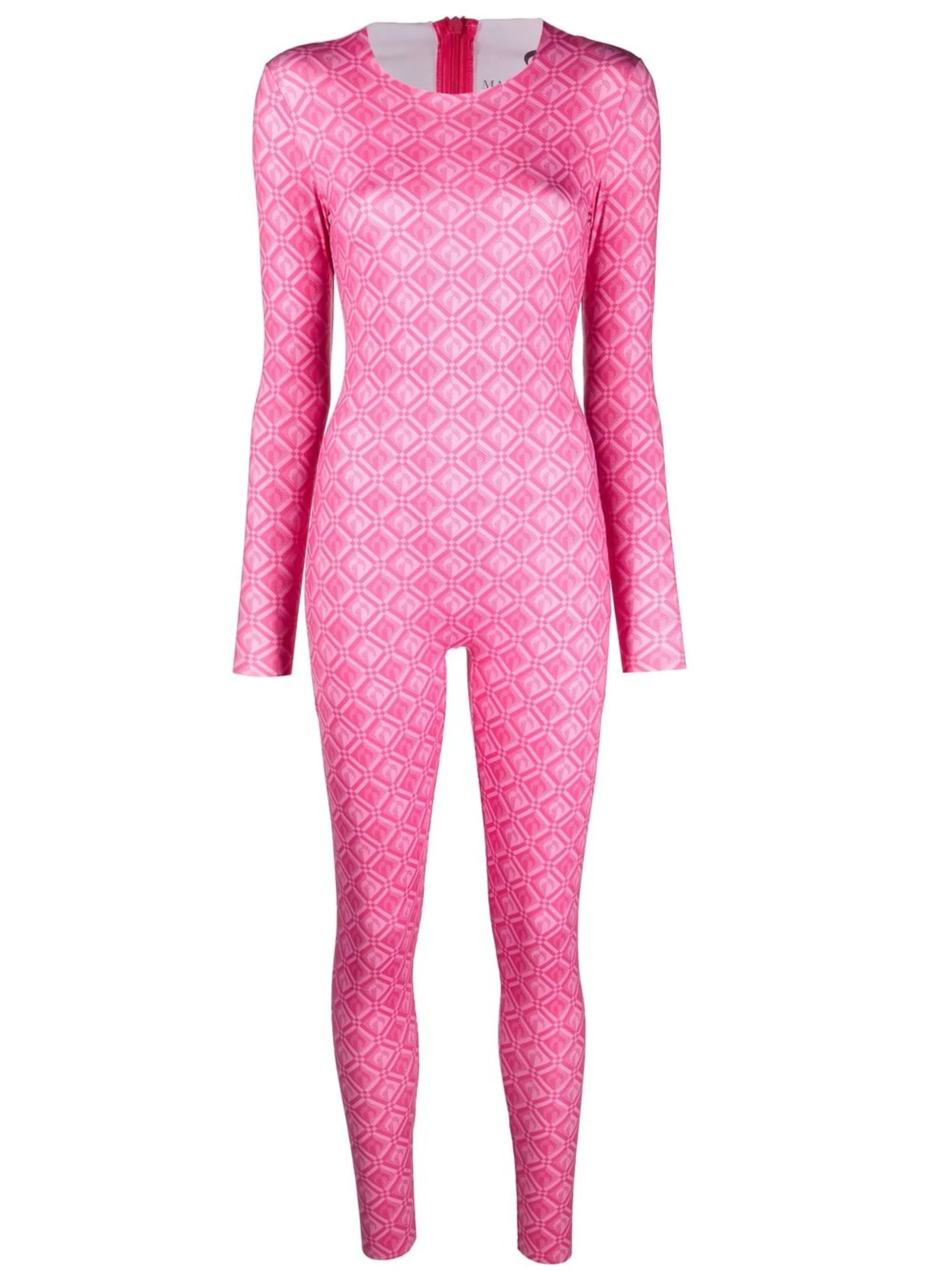 logo-print jumpsuit