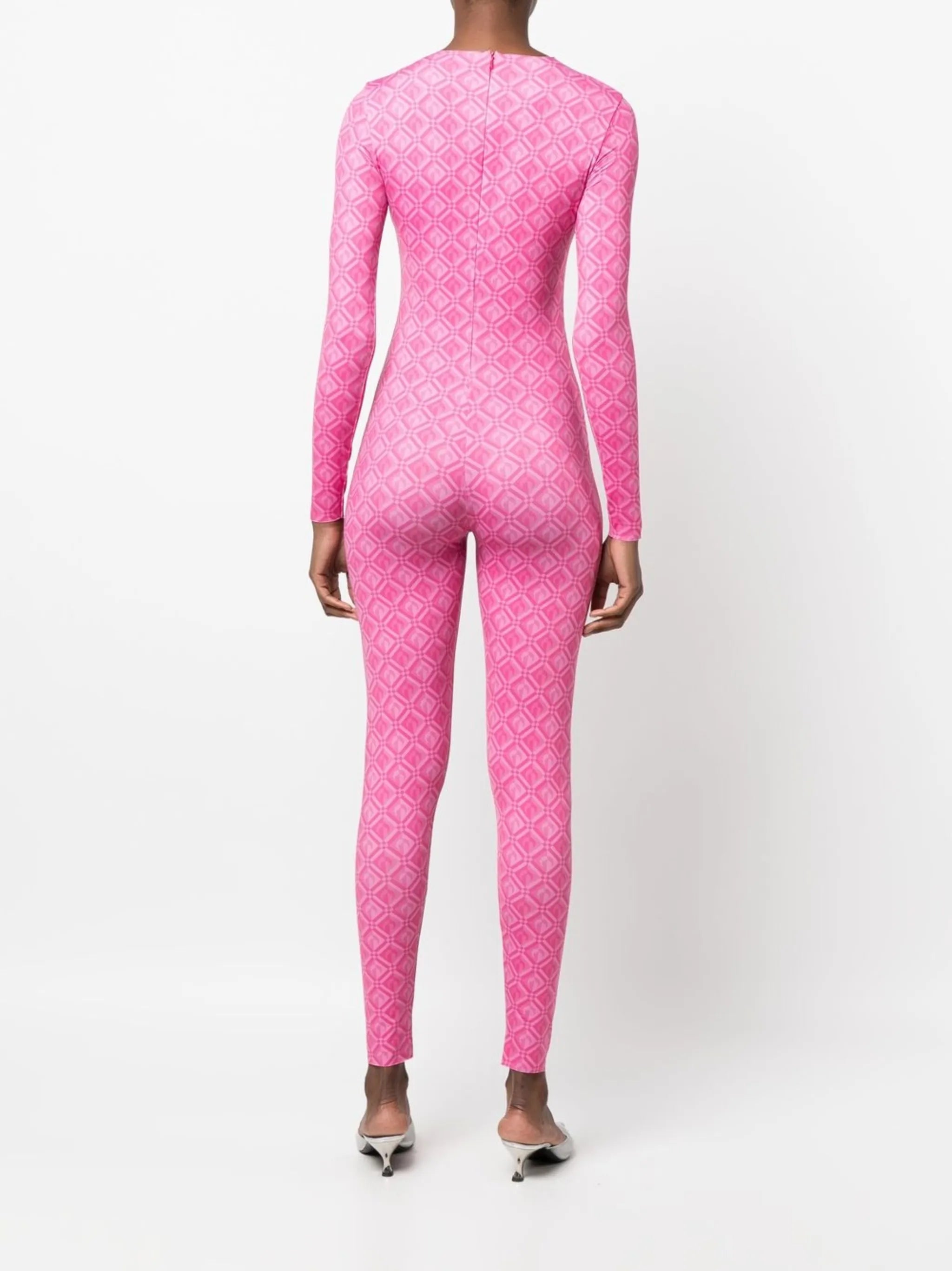 logo-print jumpsuit