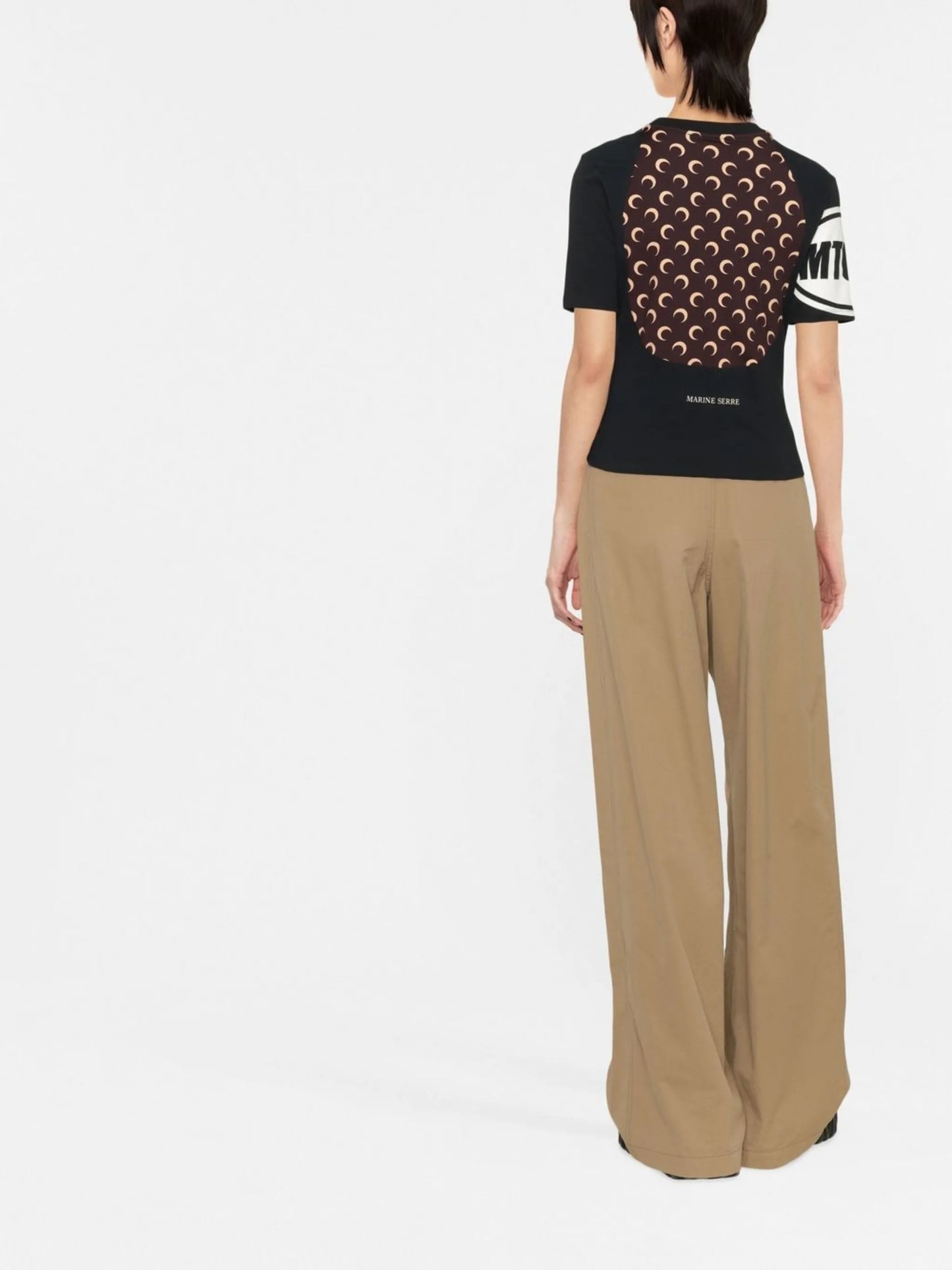 regenerated graphic-print T-shirt