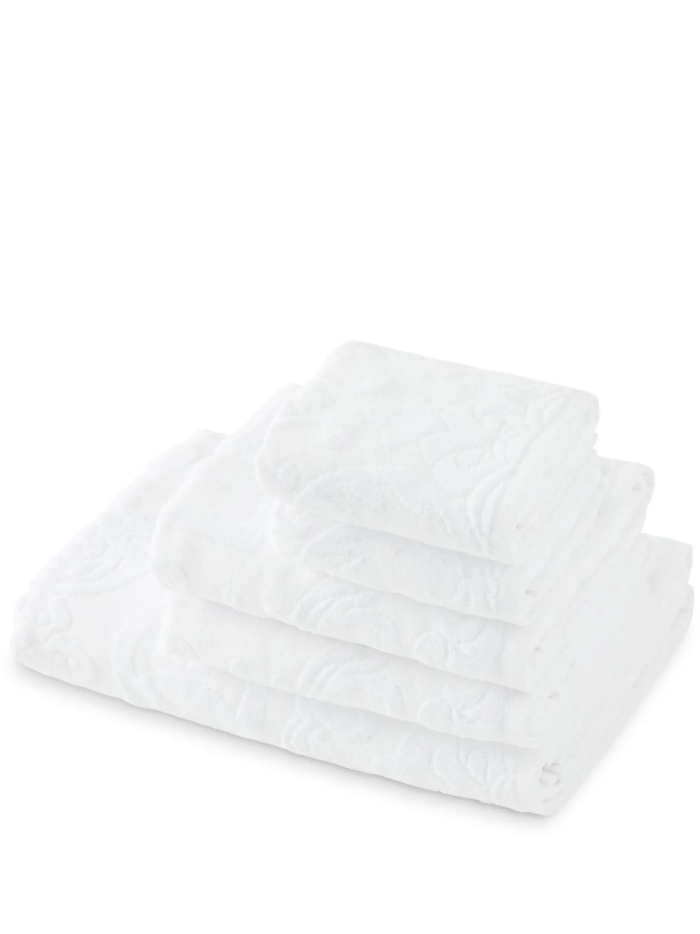 terry cotton towels (set of five)
