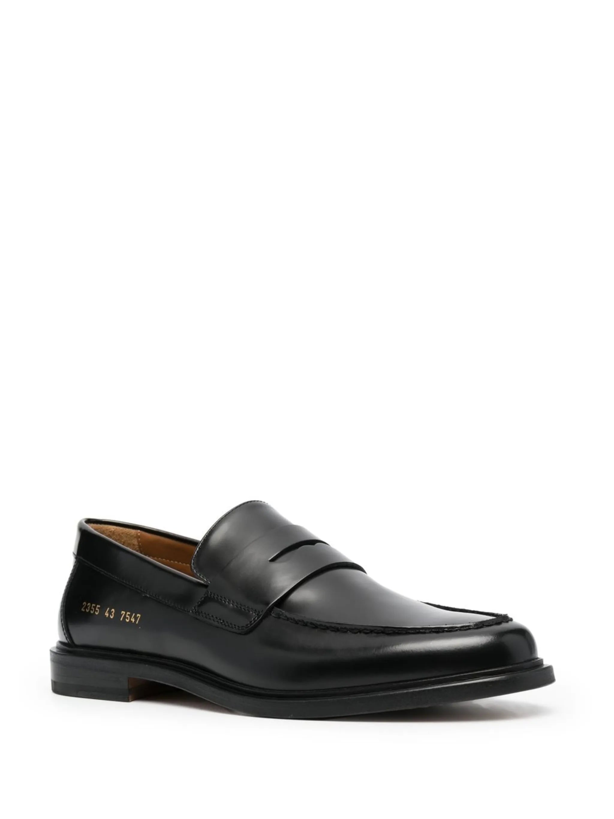 leather penny loafers