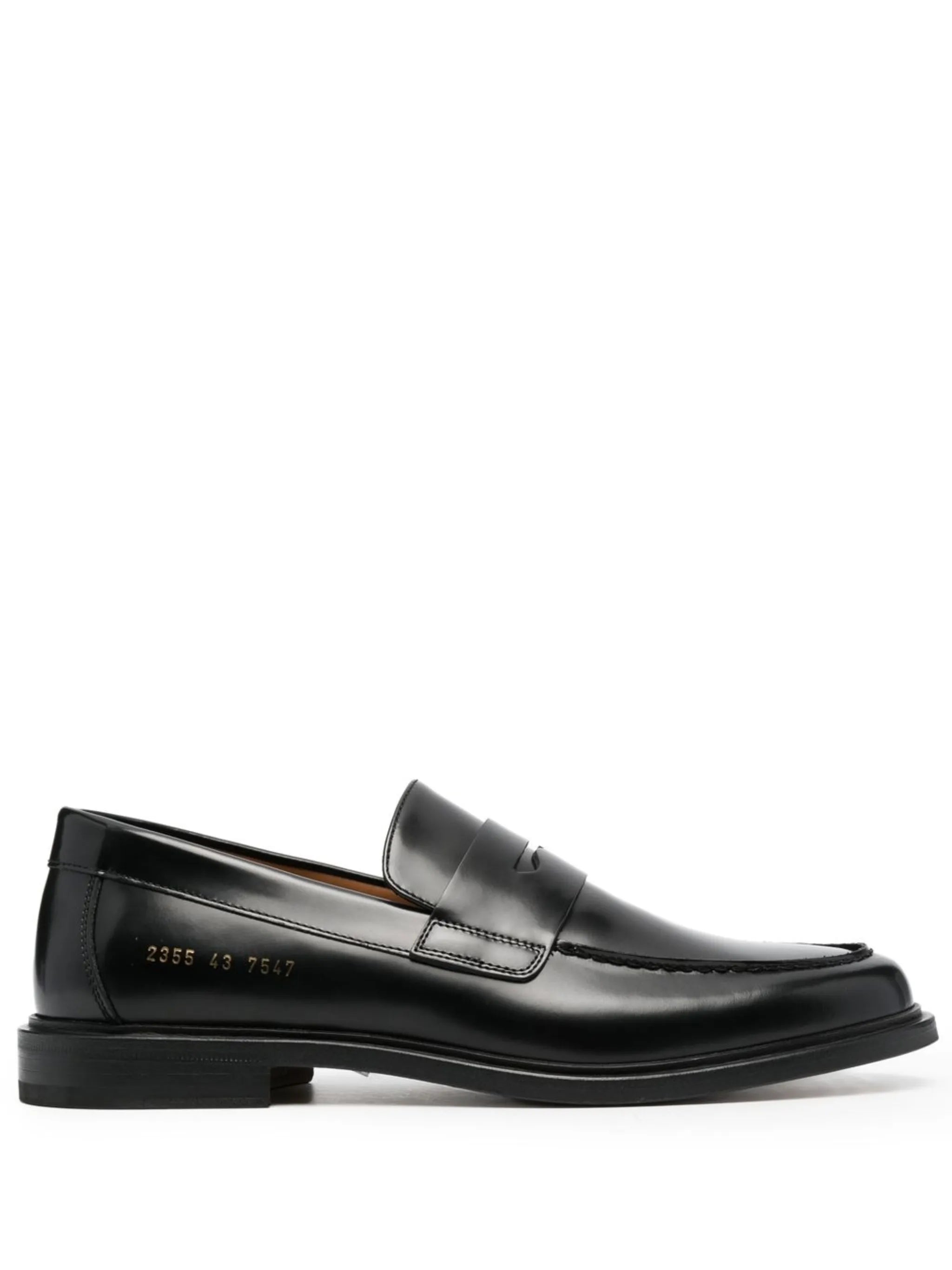 leather penny loafers