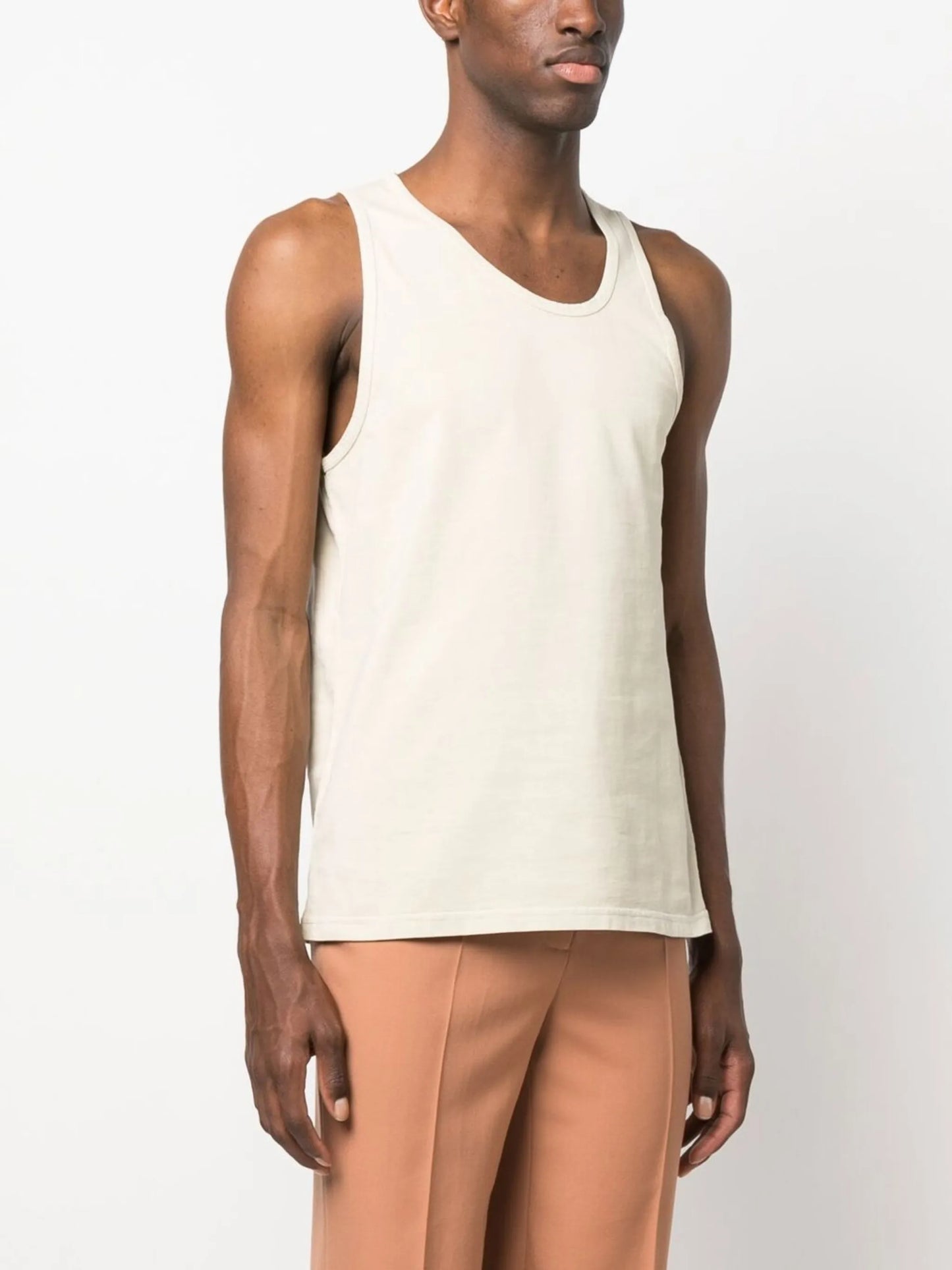Aziz organic-cotton vest