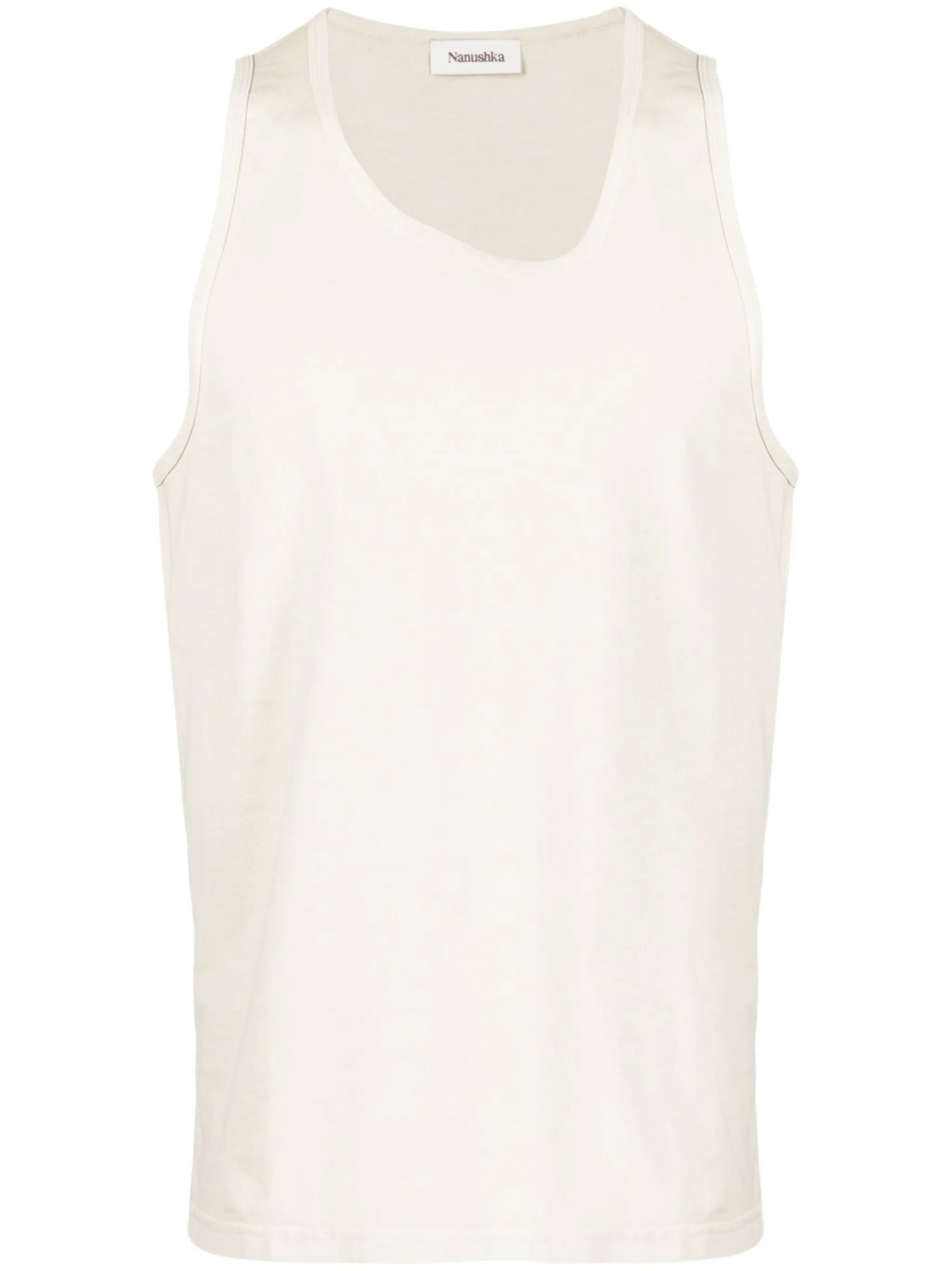 Aziz organic-cotton vest