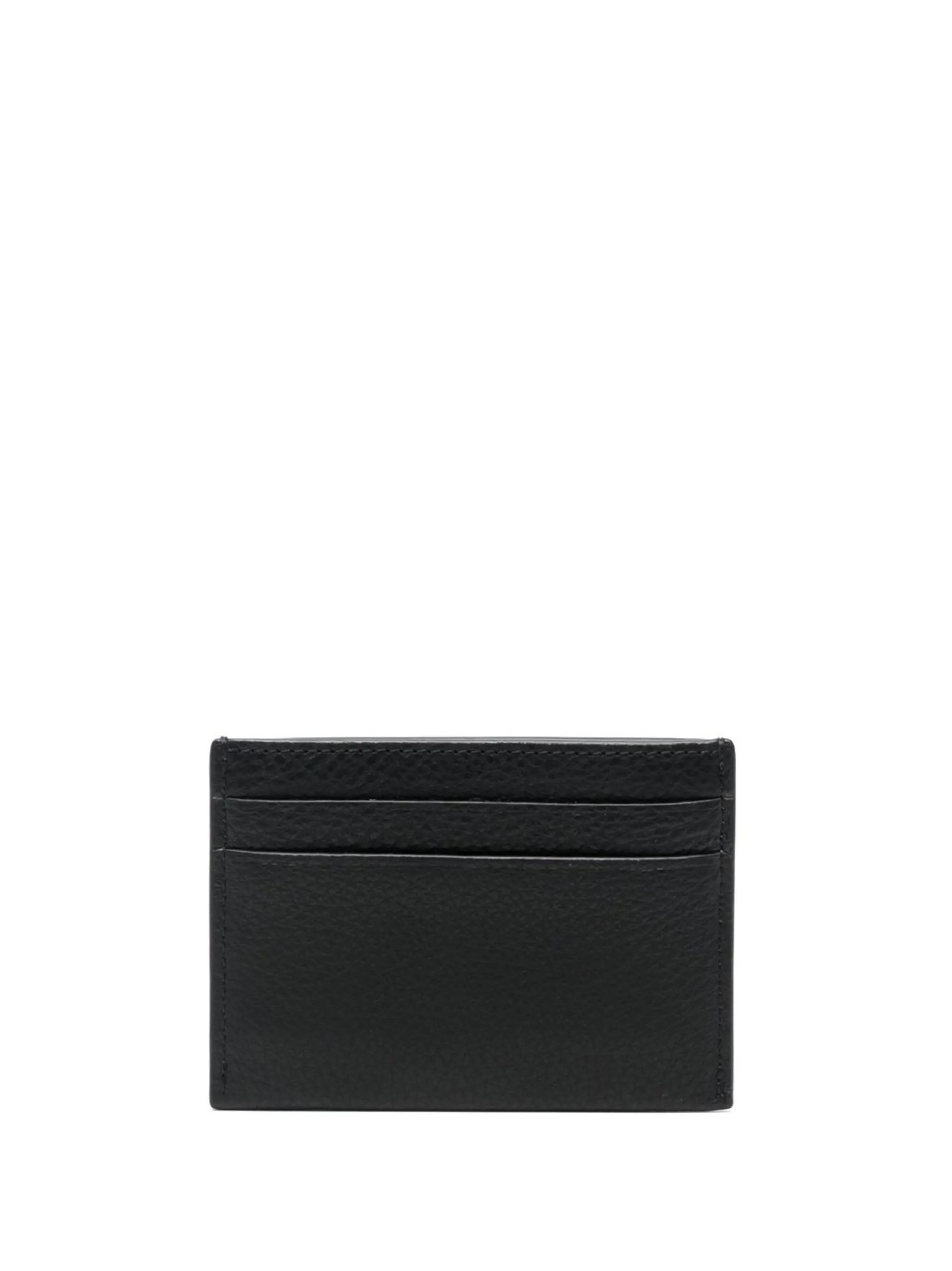 logo-print cardholder