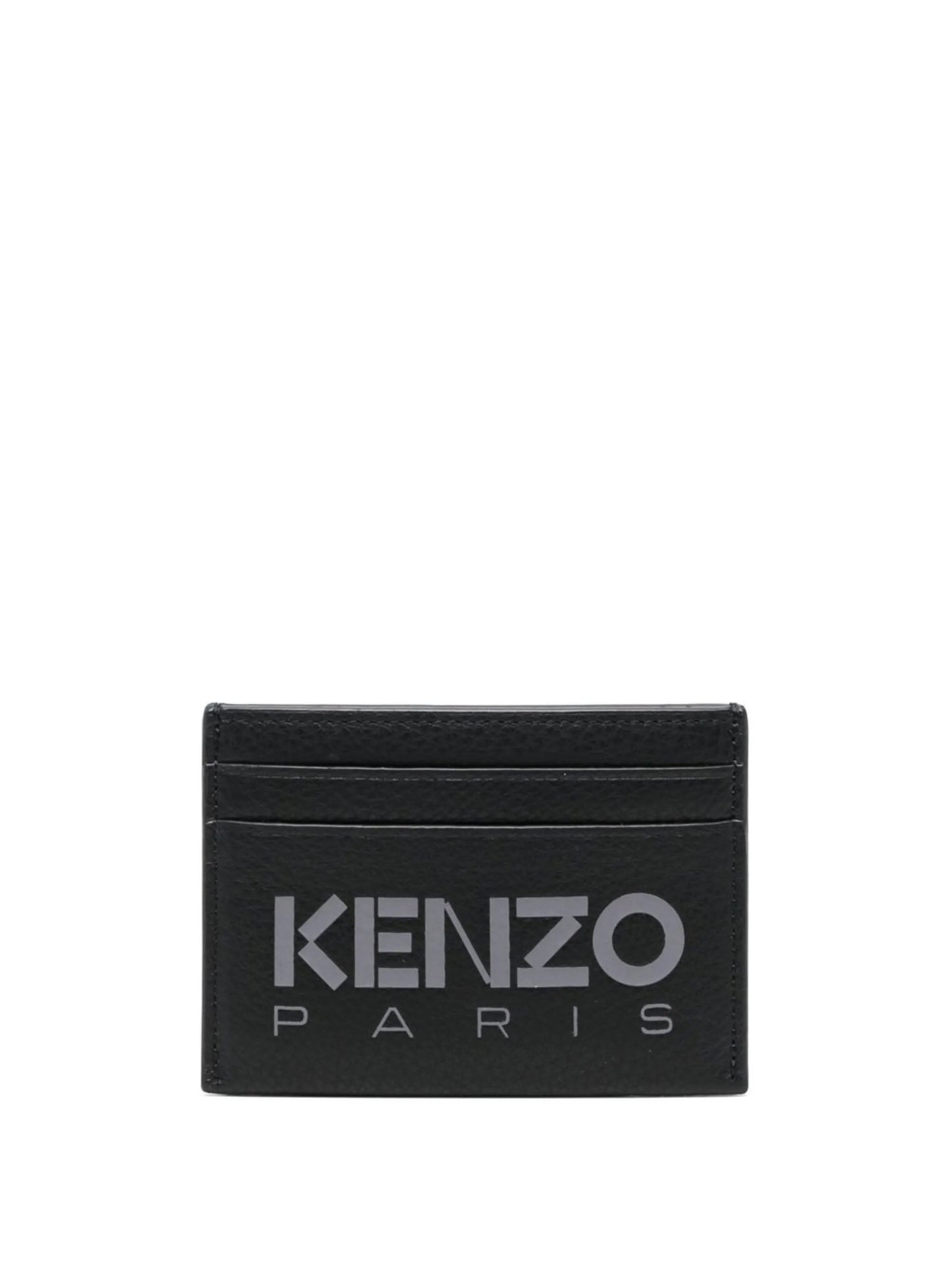 logo-print cardholder