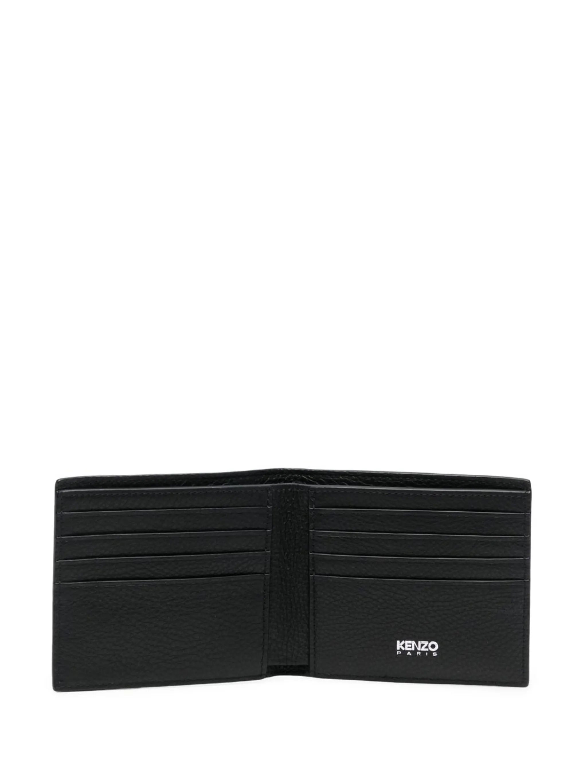 logo-print wallet