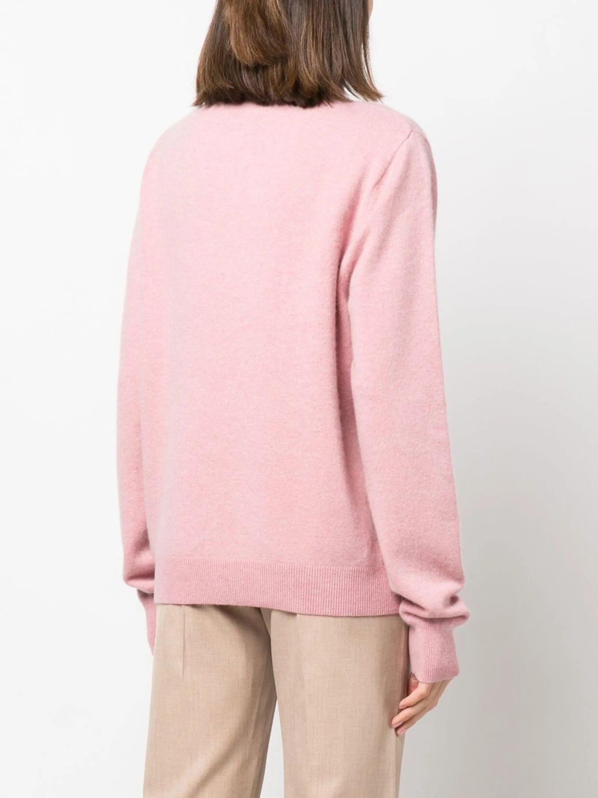 oversized roll-neck jumper
