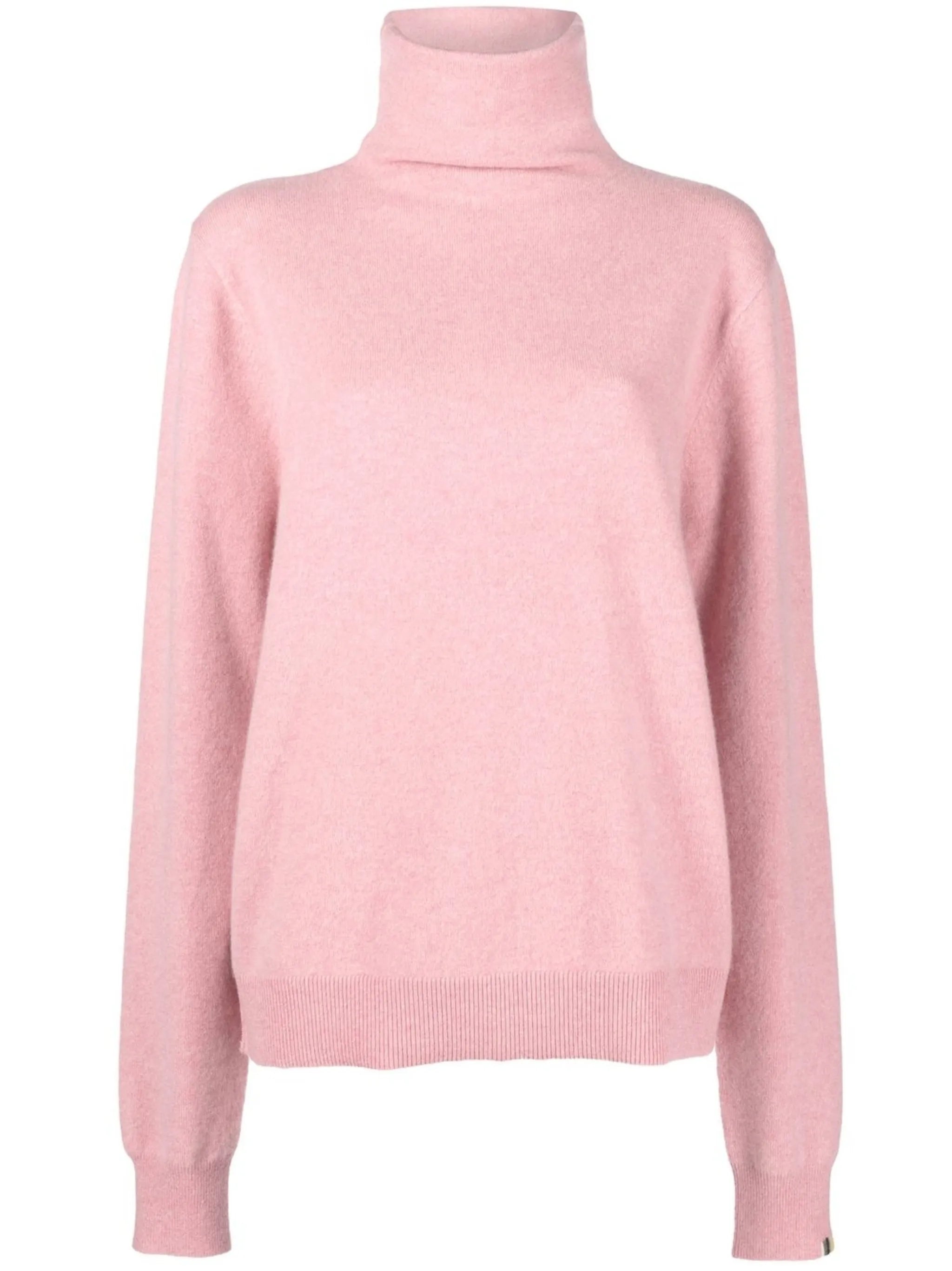 oversized roll-neck jumper
