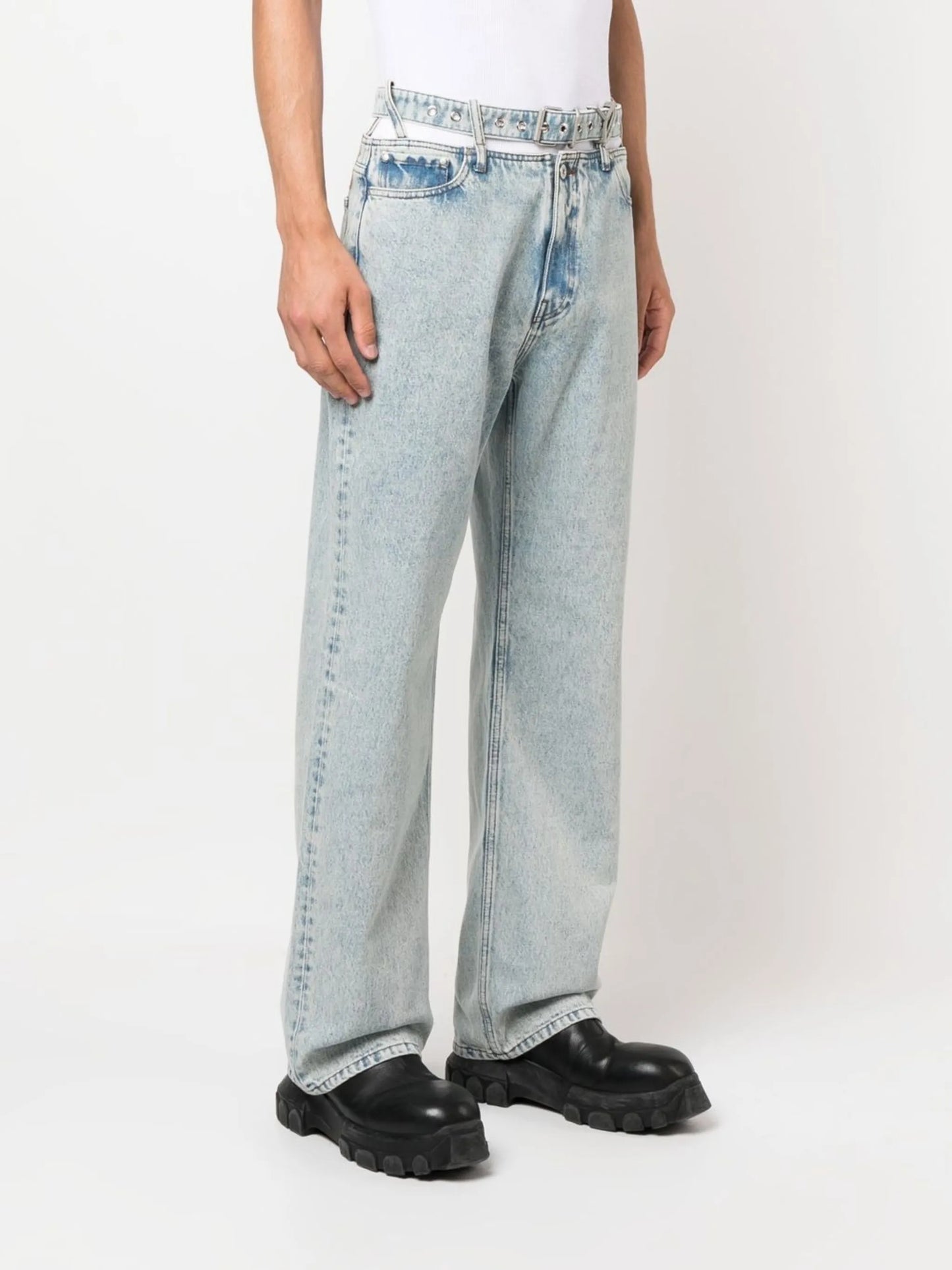 Jean straight-leg jeans