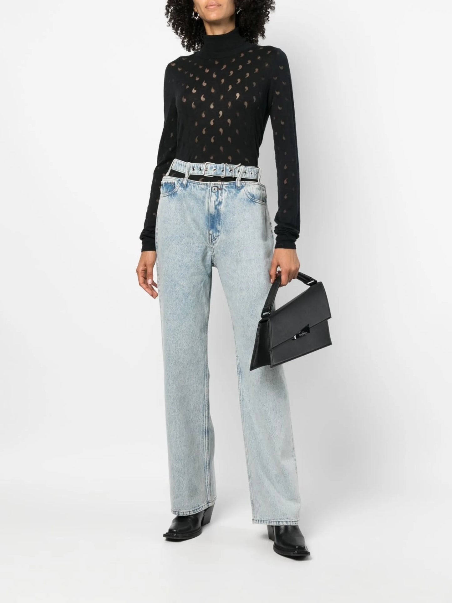 Jean straight-leg jeans